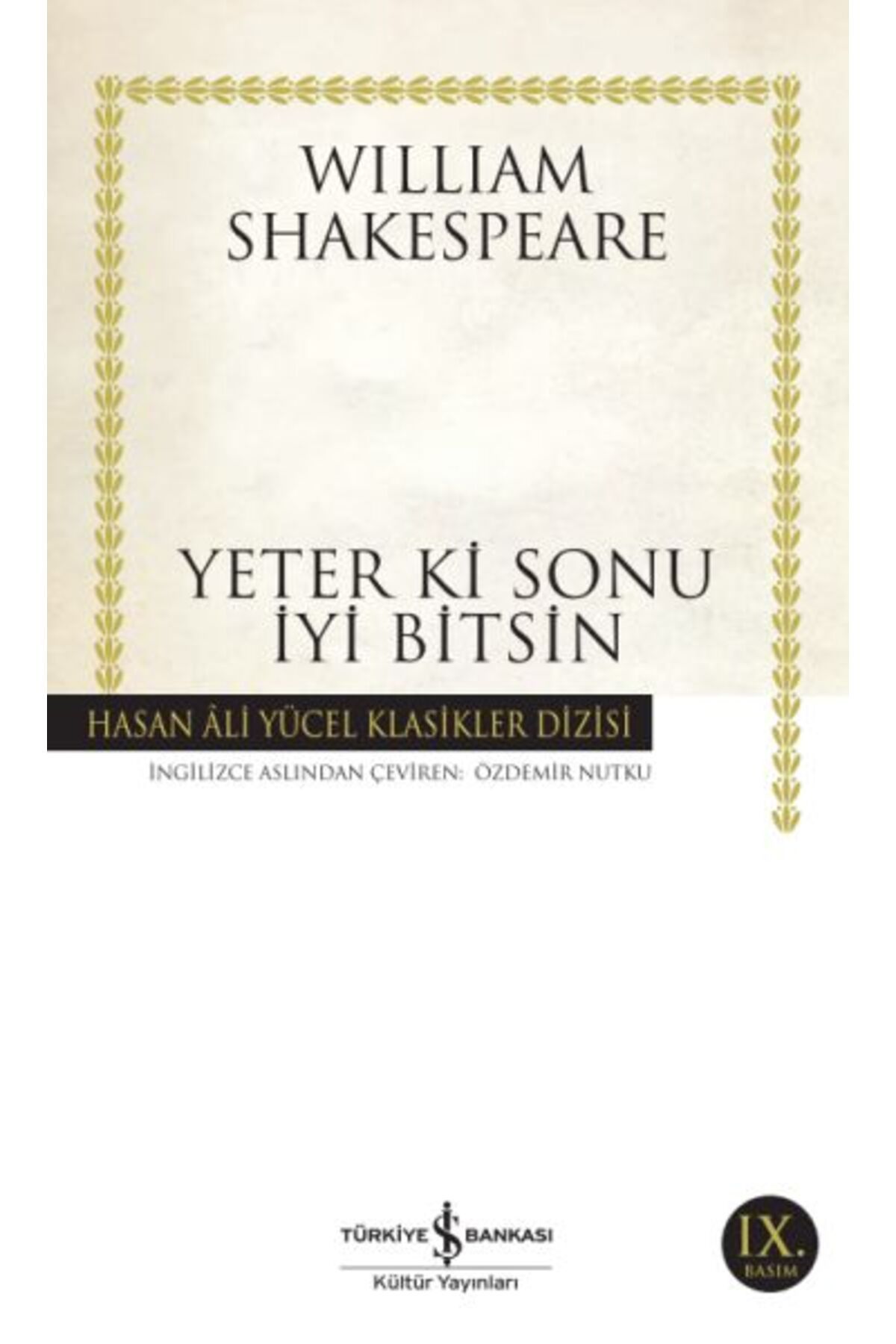 Destek Yayınları Yeter Ki Sonu İyi Bitsin Hasan Ali Yücel Klasikleri