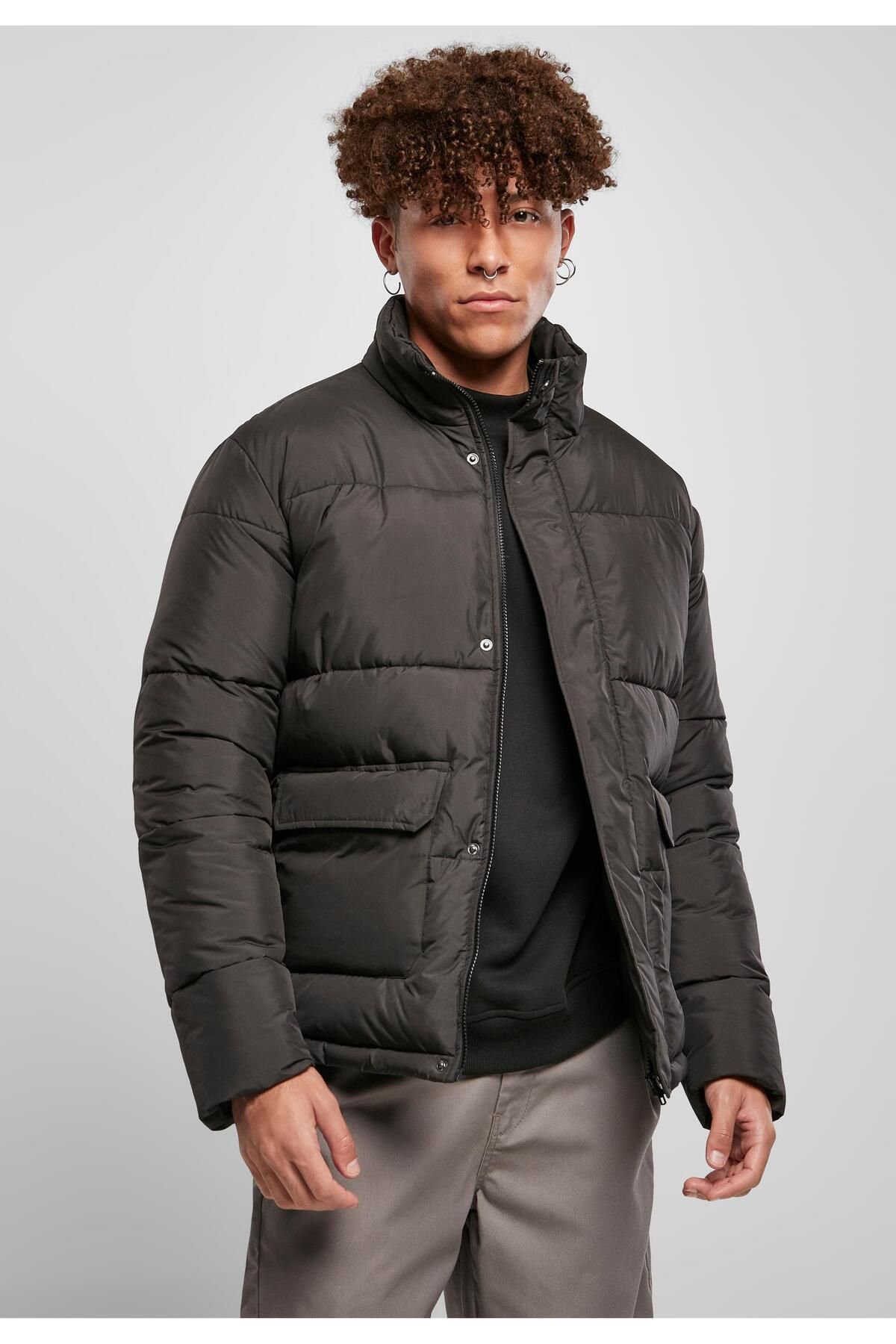 Urban Classics-Herren Short Puffer Jacket 7
