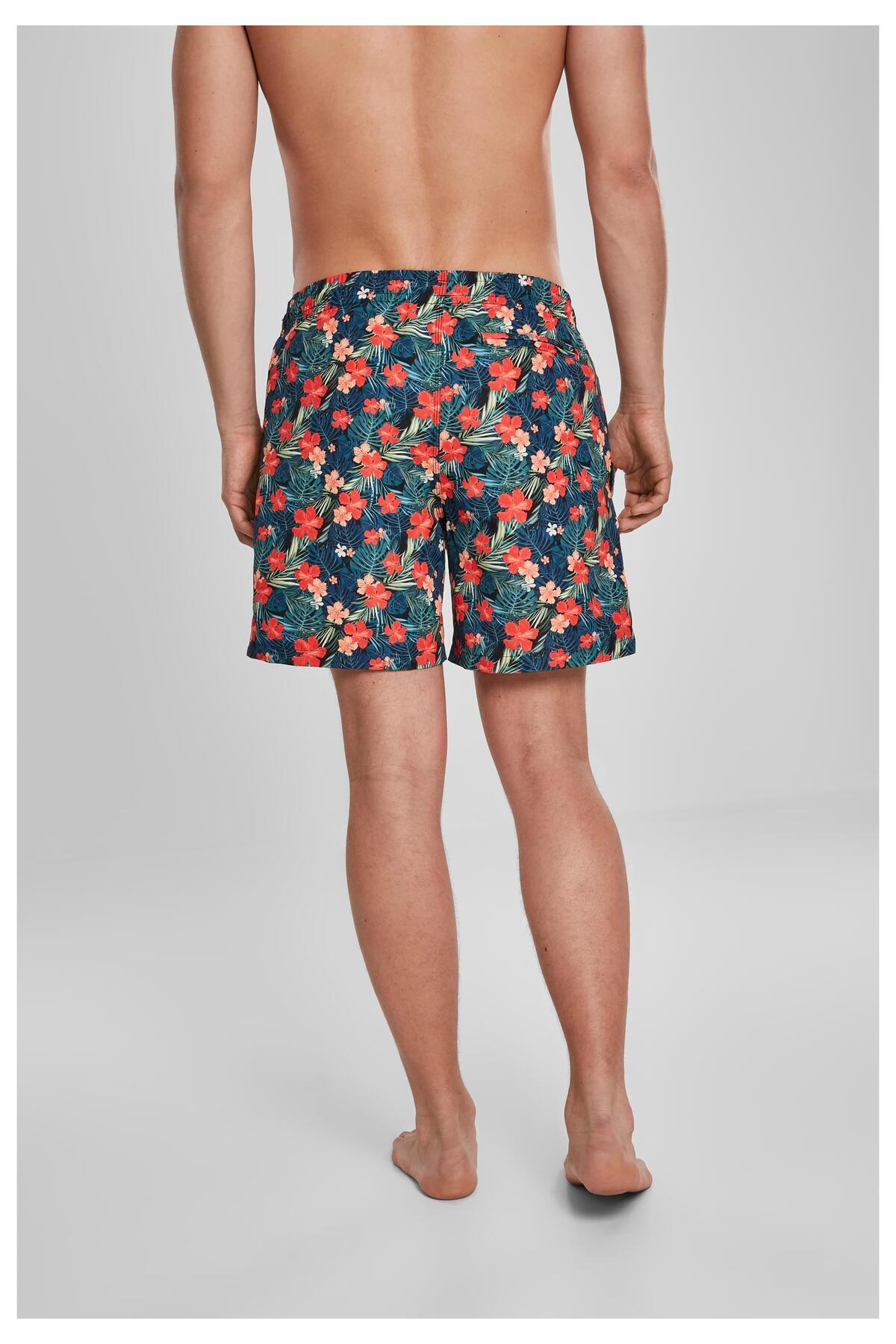 Urban Classics-Herren Pattern Swim Shorts 8