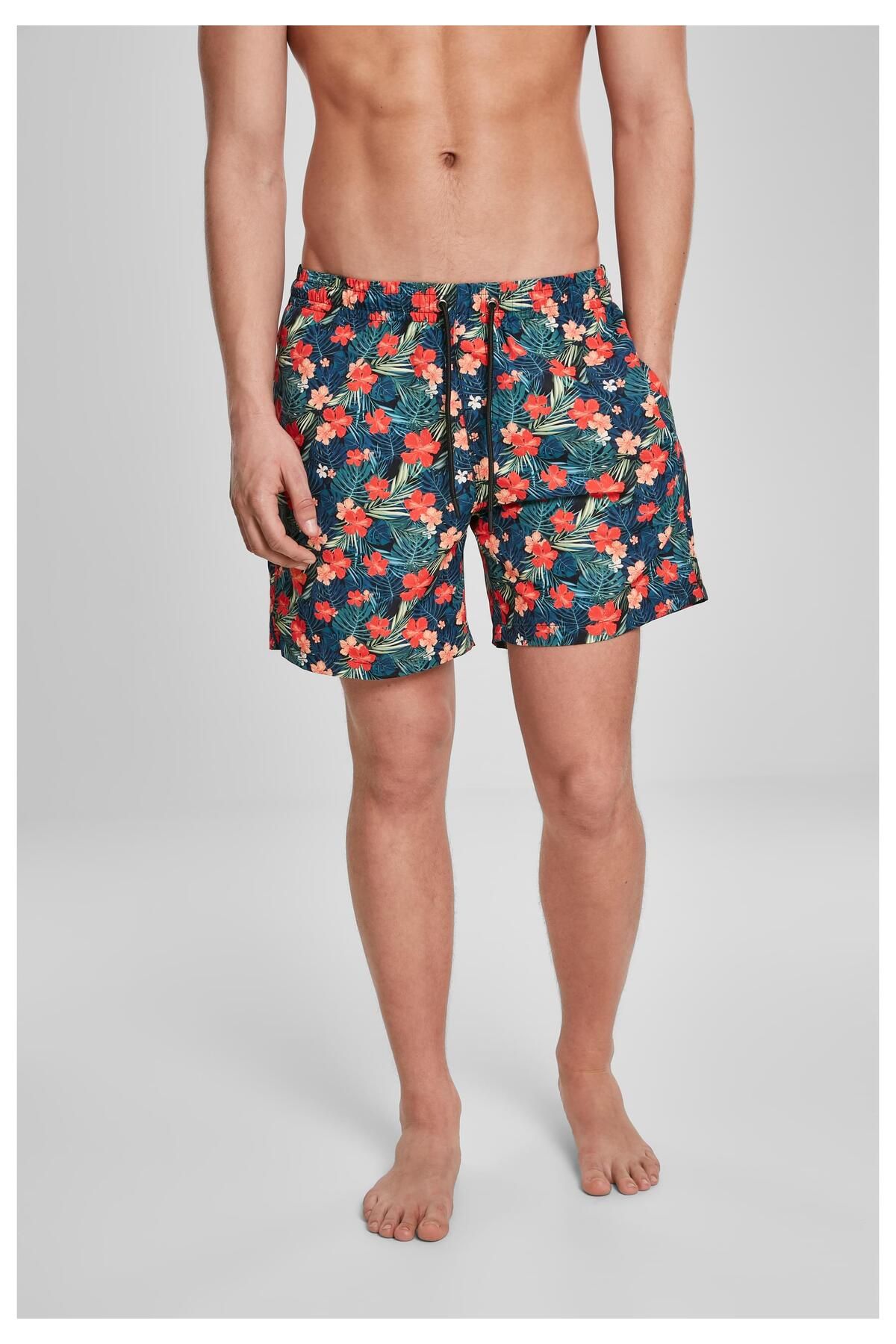 Urban Classics-Herren Pattern Swim Shorts 6