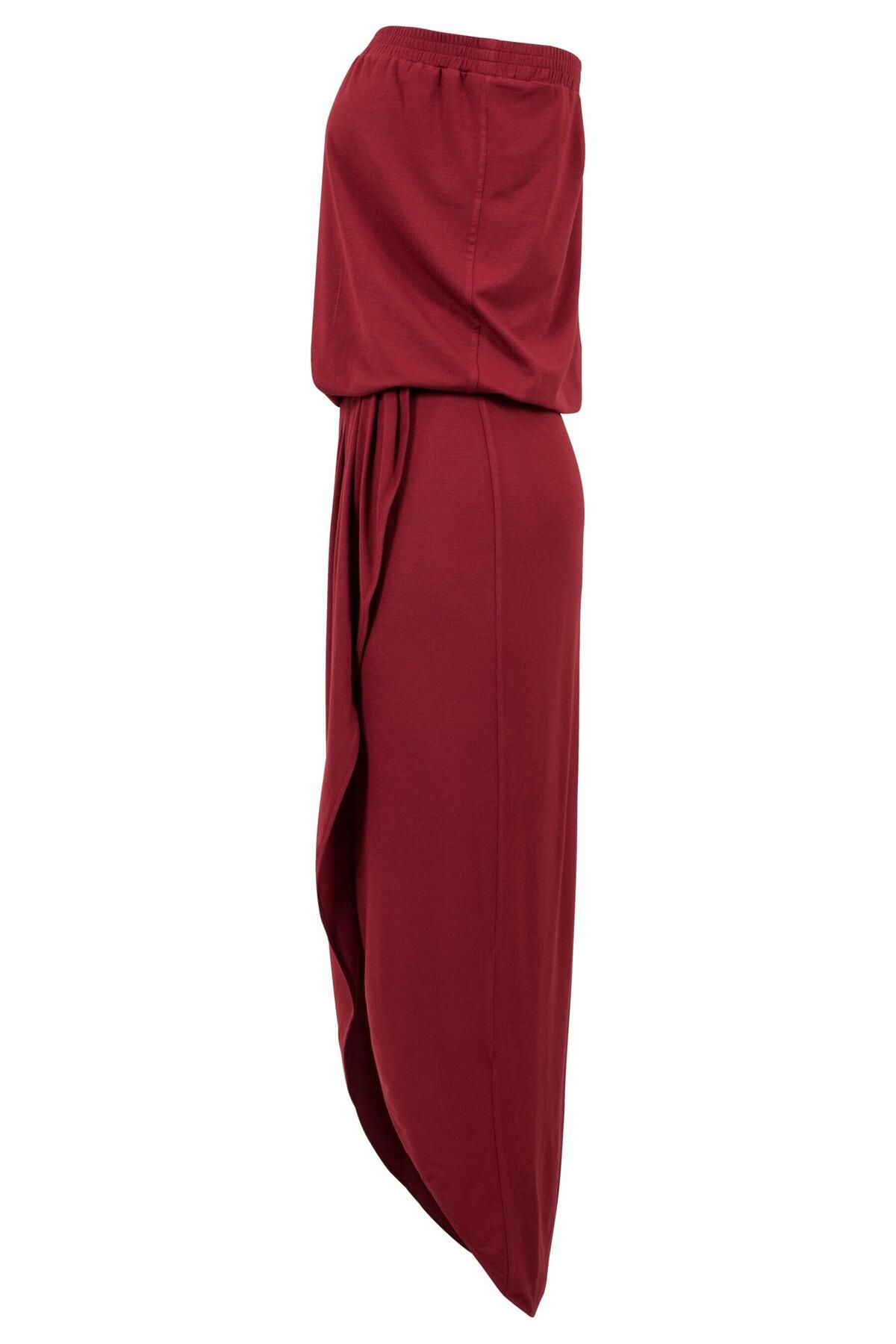 Urban Classics-Damen Ladies Viscose Bandeau Dress 4