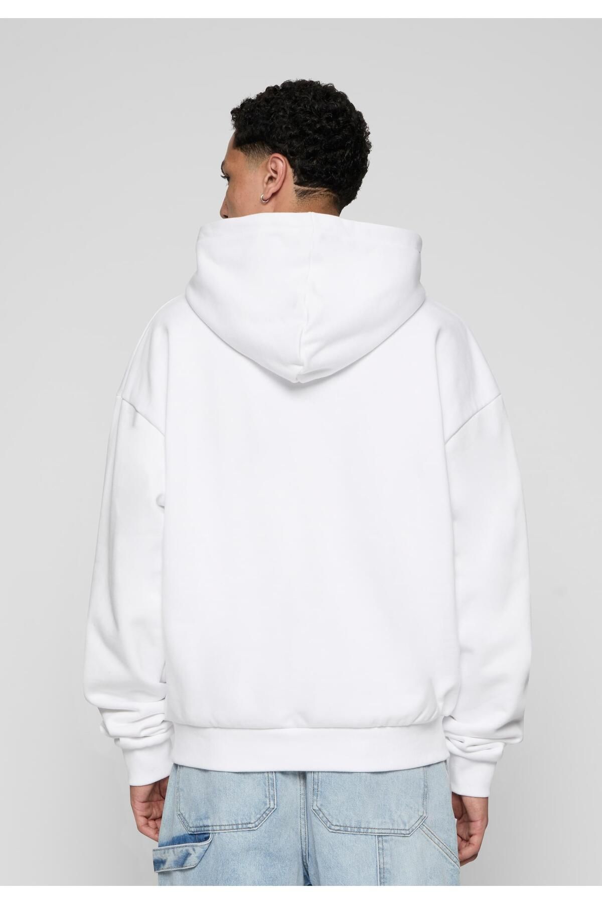 9N1M SENSE-Herren Sense Y2k Starboy Black And White Hoodie 3