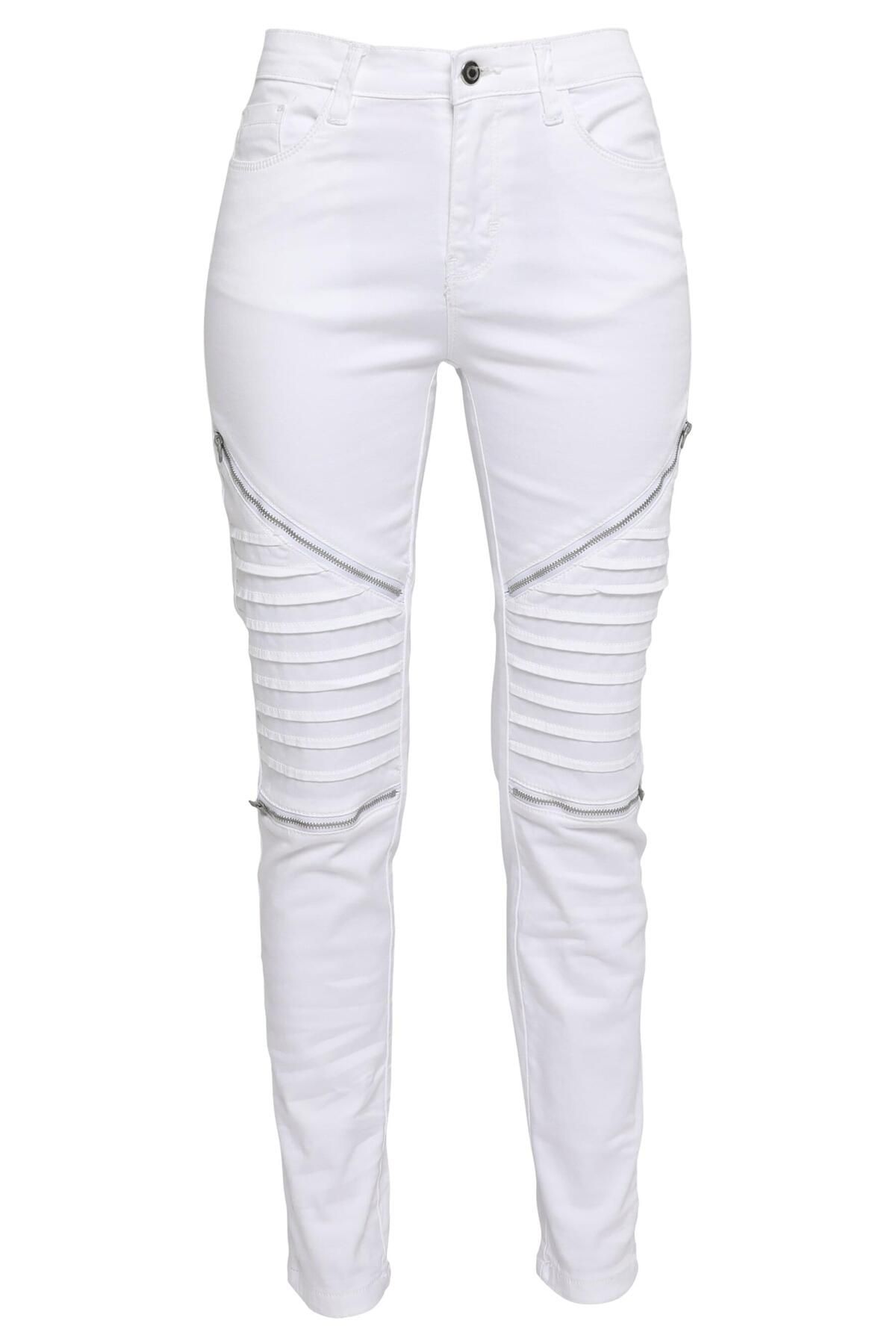 Urban Classics-Damen Ladies Stretch Biker Pants 1
