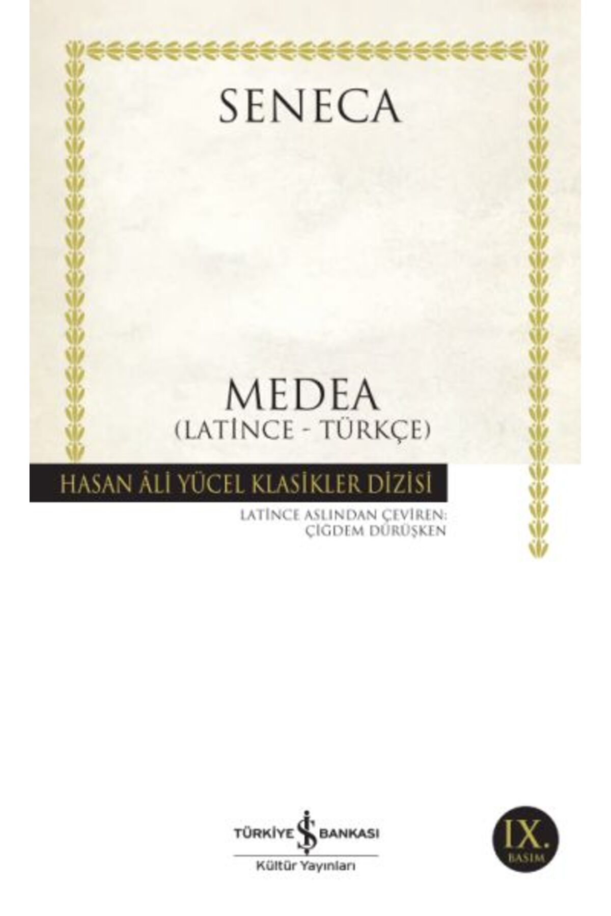 Destek Yayınları Medea Latince Türkçe Hasan Ali Yücel Klasikleri