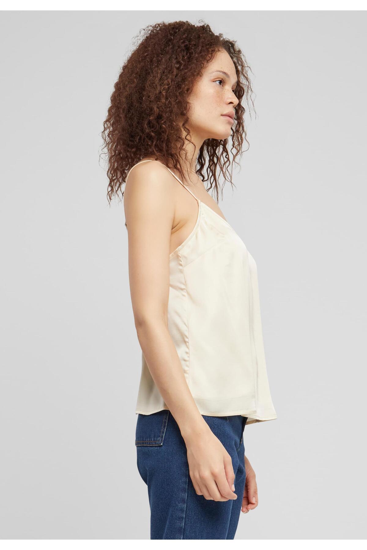 Urban Classics-Damen Ladies Viscose Satin Slip Top 7