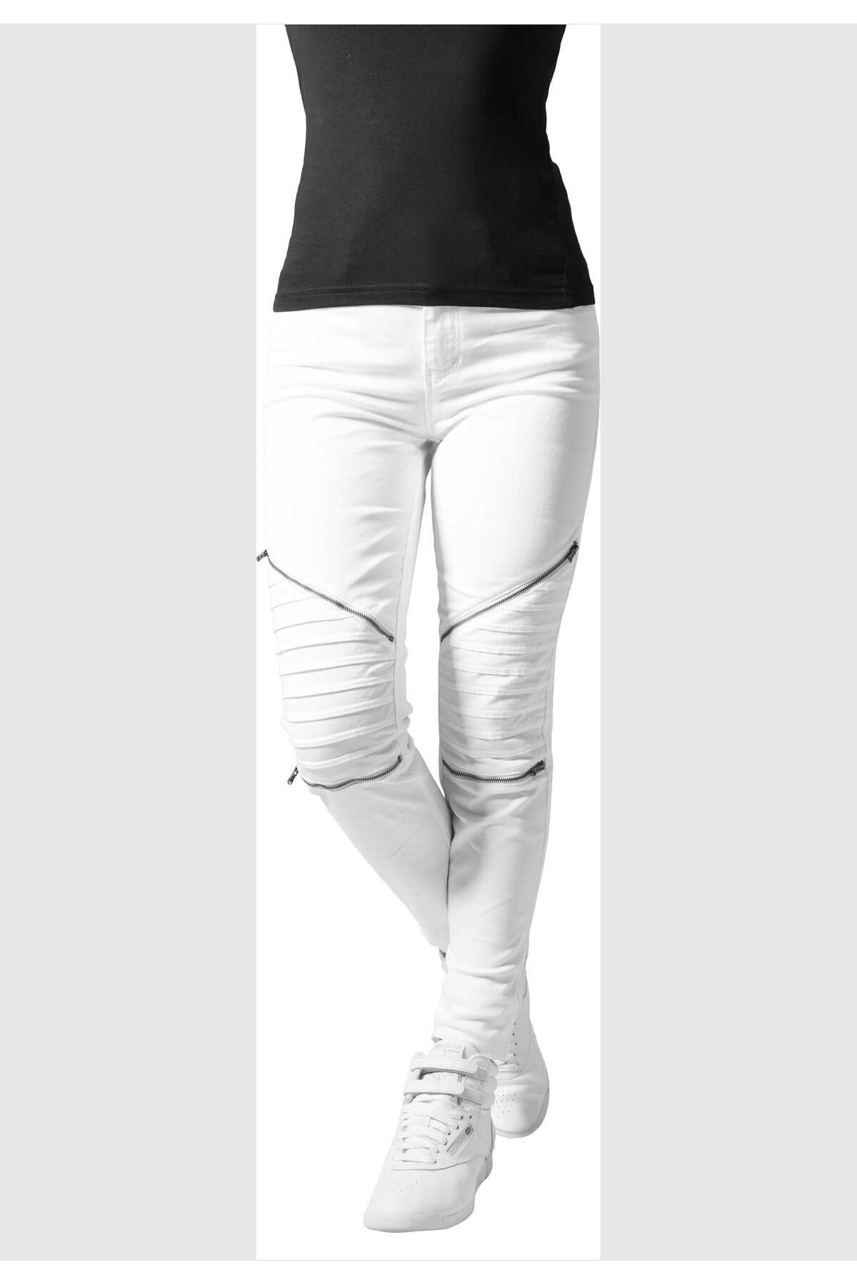 Urban Classics-Damen Ladies Stretch Biker Pants 5