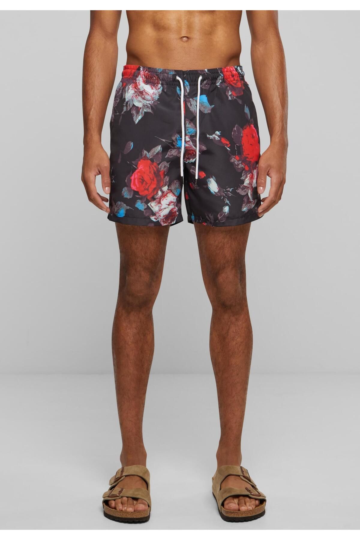 Urban Classics-Herren Pattern Swim Shorts 8
