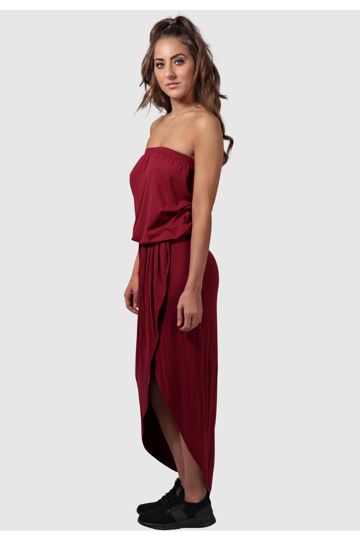 Urban Classics-Damen Ladies Viscose Bandeau Dress 6