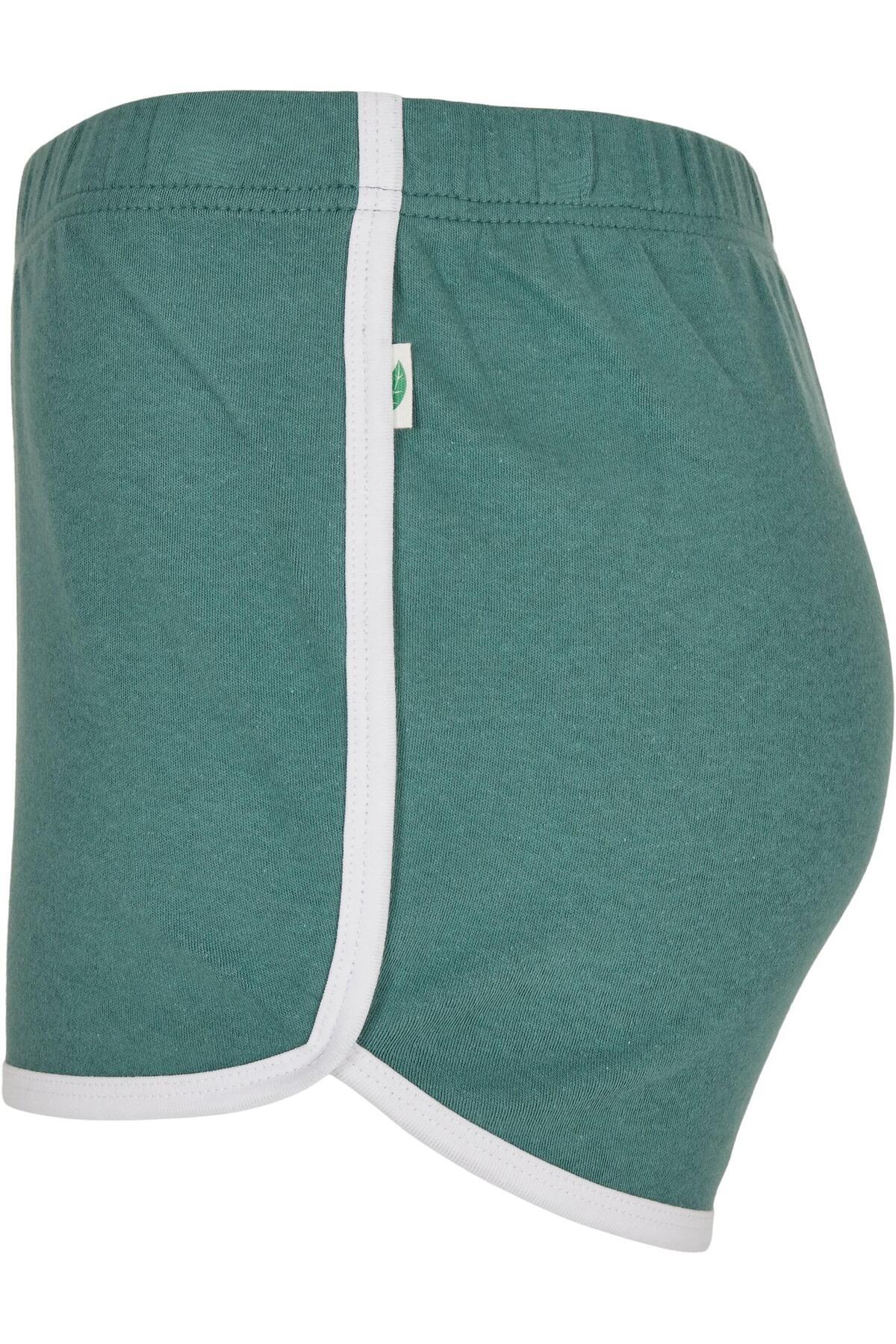Urban Classics-Damen Ladies Interlock Retro Hotpants 4