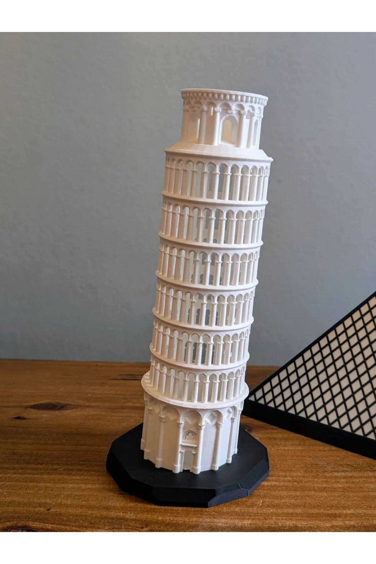 Handy3D Pisa Kulesi Dekoratif Mumluk