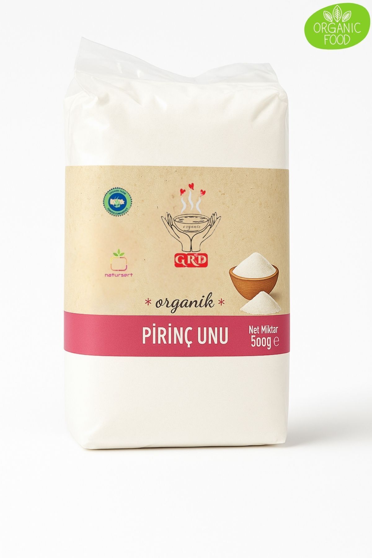 grdorganıc Grd Organik Pirinç Unu 500 Gr: Anadolu'nun Bereketiyle!