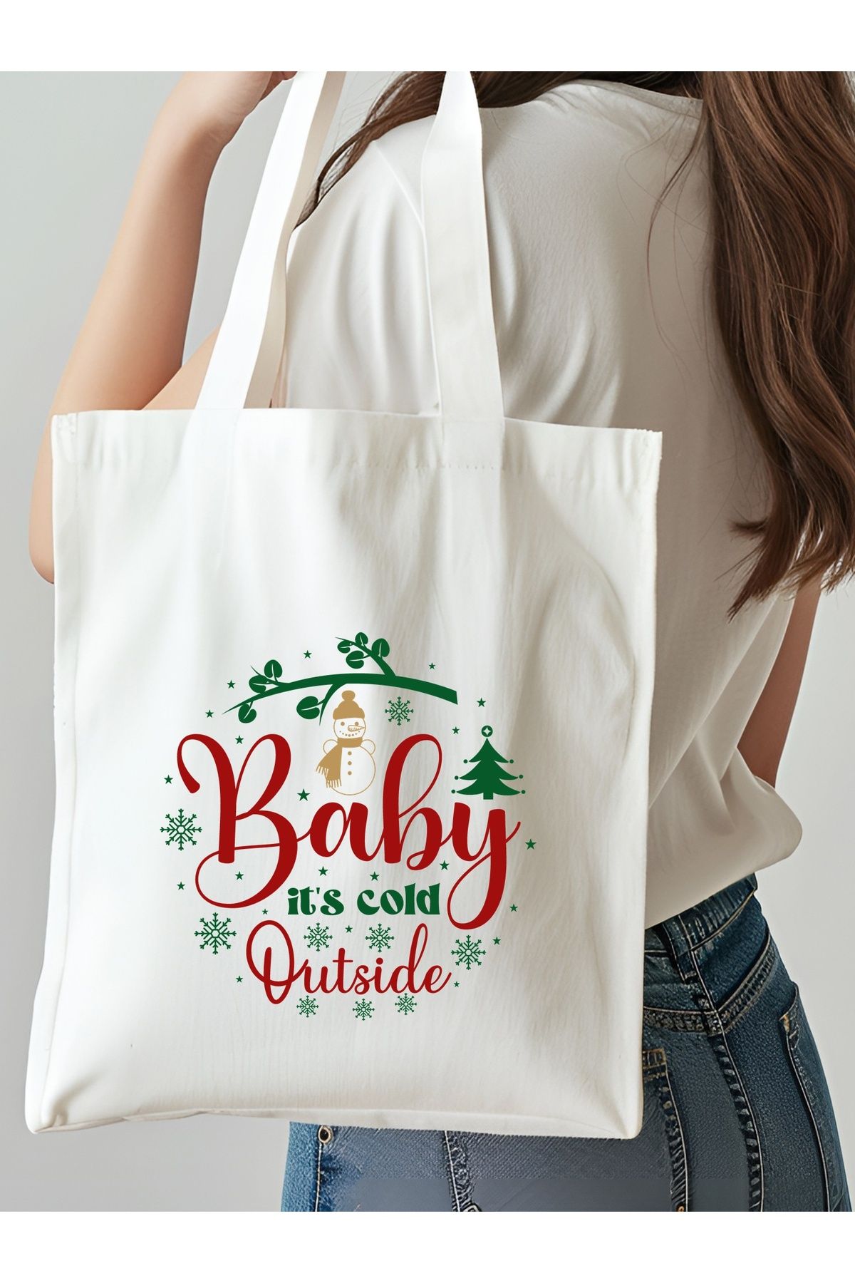 NKTCOLLECTİON Omuz Çantası, Plaj Çantası, Tote bag, Kadın Çanta, Bez Çanta, Çanta