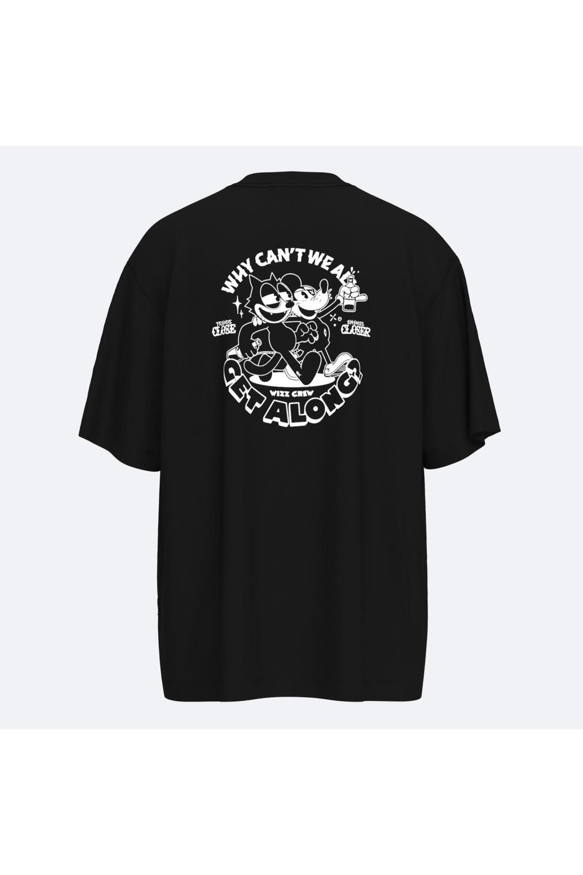 Shout Oversize Get Along Unisex T-shirt
