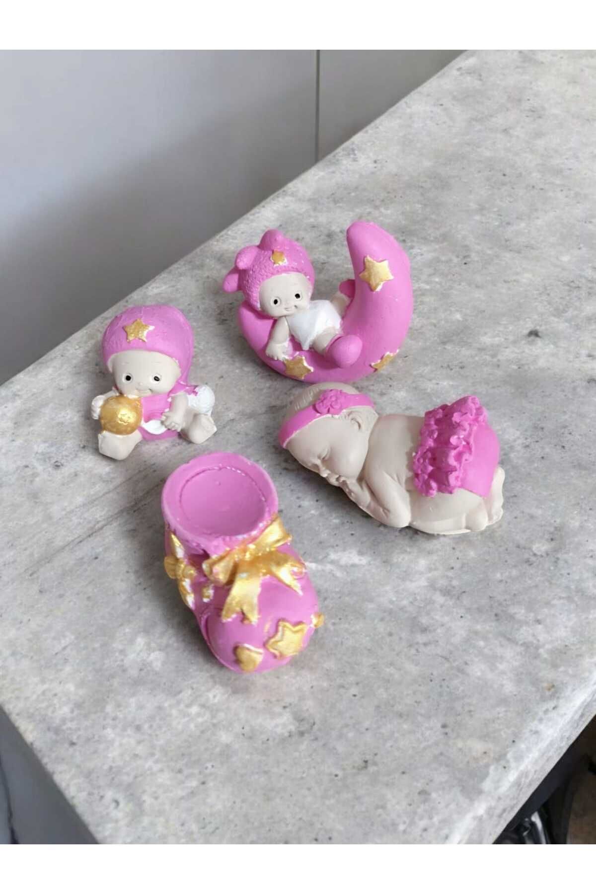 Stone 10 ADET KARIŞIK BEBEK HEDİYELİK DOĞUM MEVLÜT İÇİN HEDİYELİK KIZ BEBEK