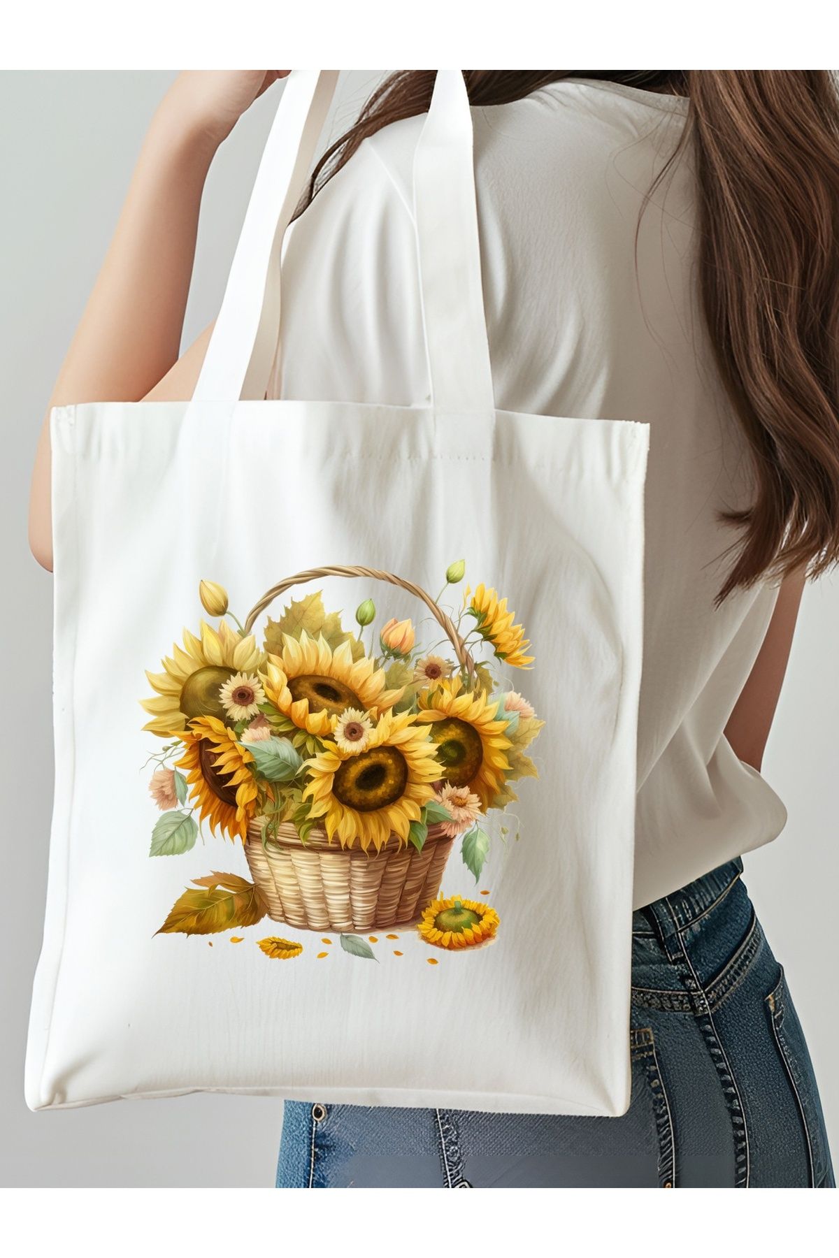 NKTCOLLECTİON Omuz Çantası, Plaj Çantası, Tote bag, Kadın Çanta, Bez Çanta, Çanta