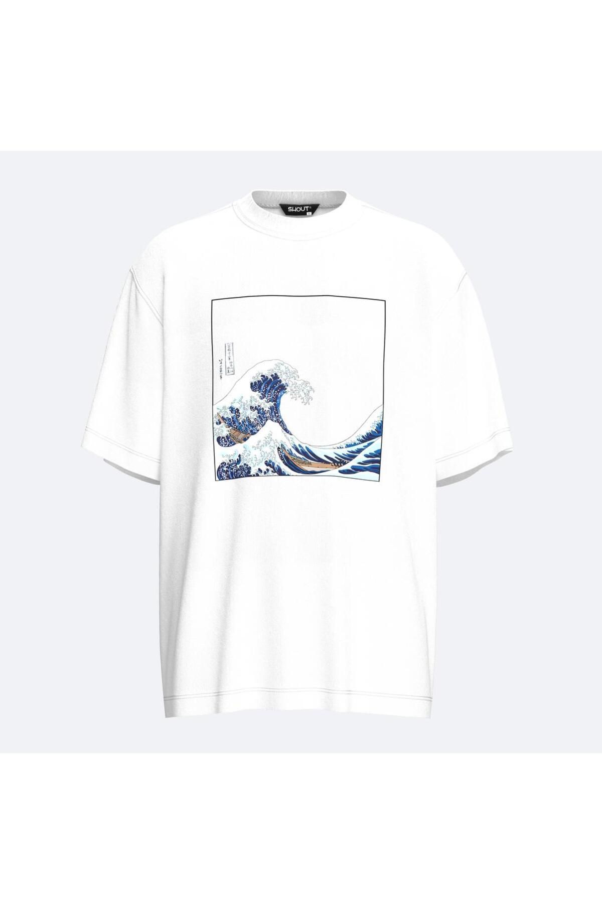 Shout Oversize Kanagawa Unisex T-Shirt