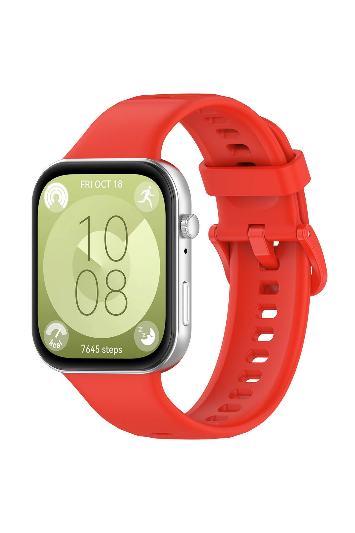 redmud teknoloji Huawei Watch Fit 4 Wtach Fit 4 Pro İle Uyumlu Tokalı Yumuşak Spor Terletmeyen Silikon Kayış Kordon