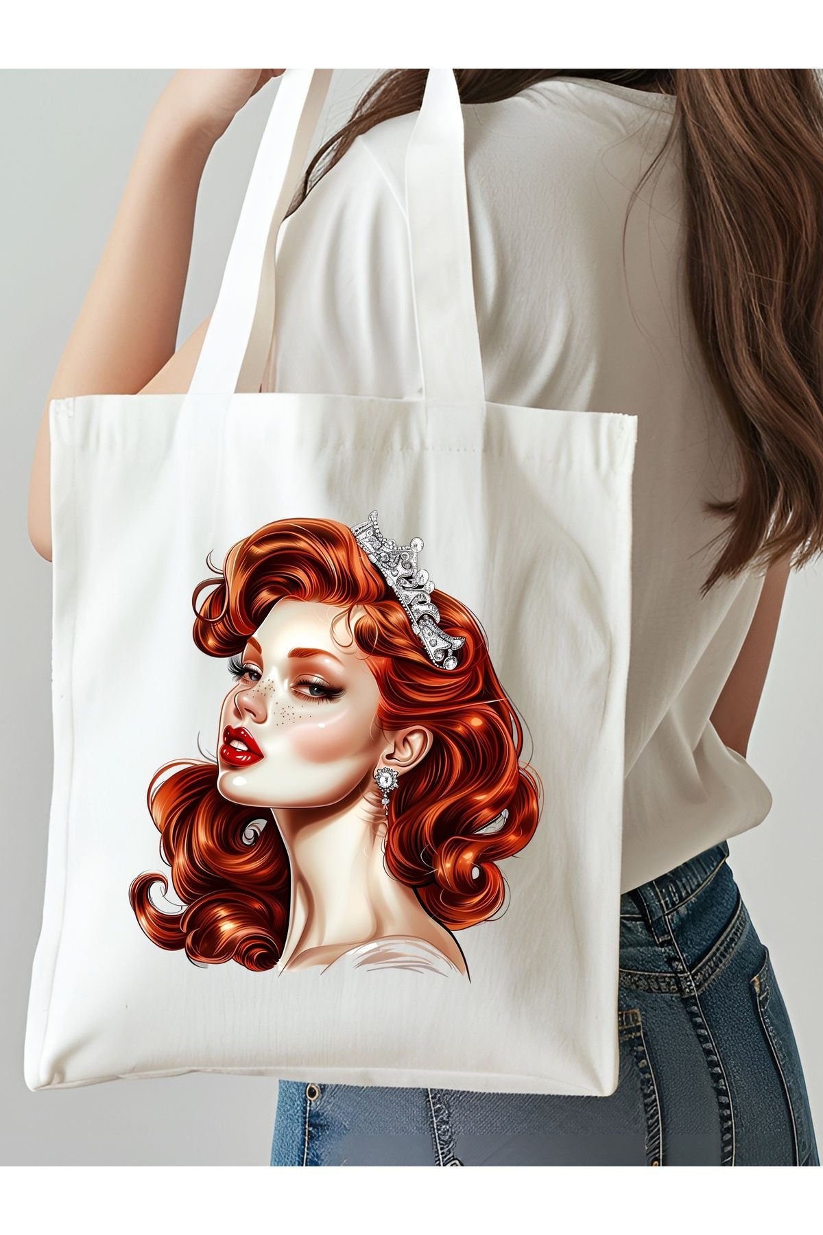 NKTCOLLECTİON Omuz Çantası, Plaj Çantası, Tote bag, Kadın Çanta, Bez Çanta, Çanta