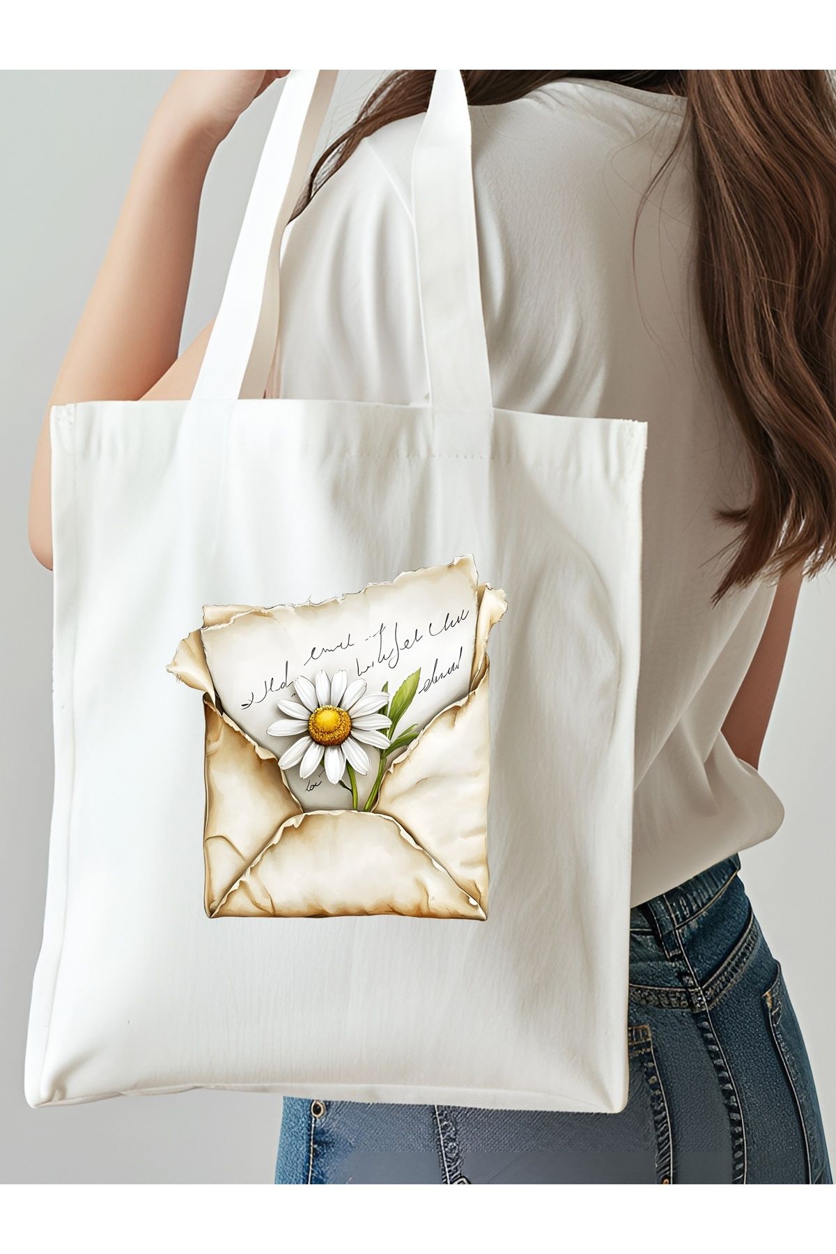 NKTCOLLECTİON Omuz Çantası, Plaj Çantası, Tote bag, Kadın Çanta, Bez Çanta, Çanta