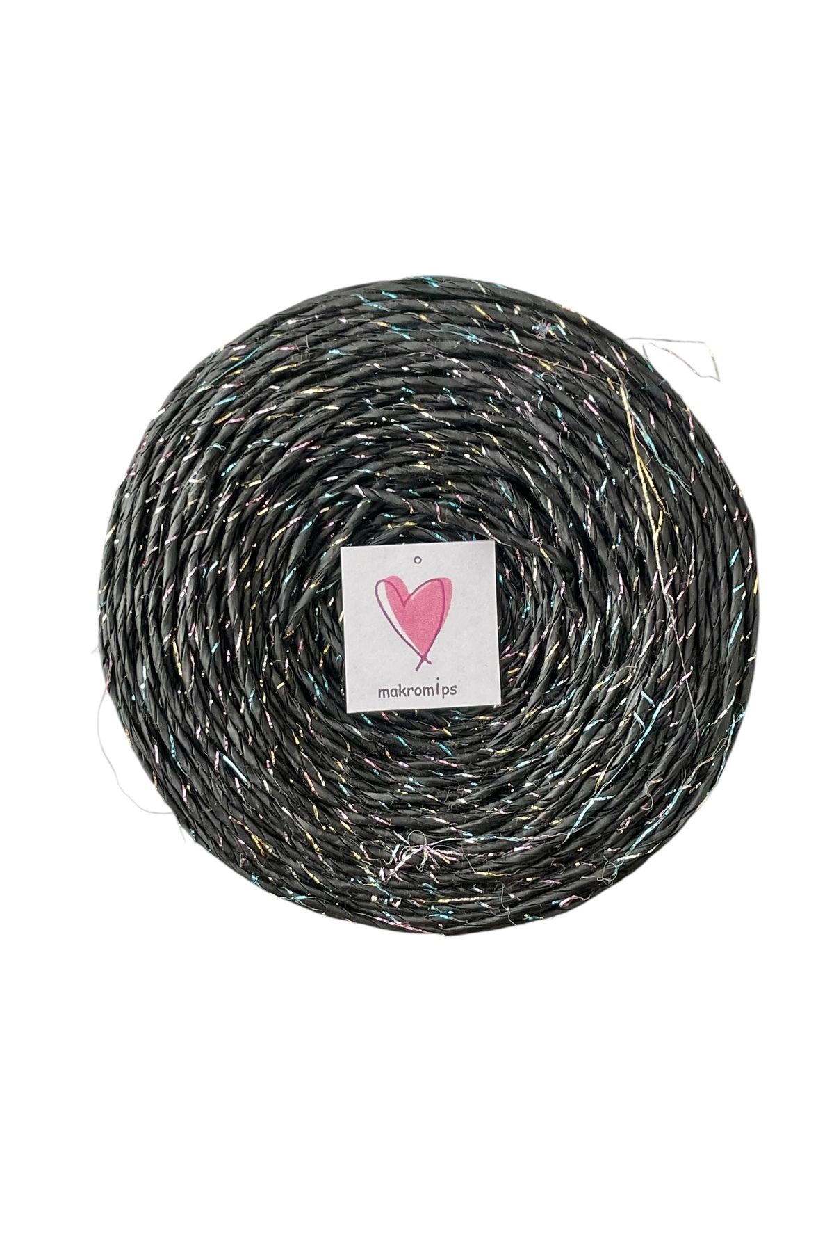 Makromİps-Premium Twisted Metallic Paper String (250 Gr/420M) Polyester Glossy Bag String Knitted Decoration Pack String 2