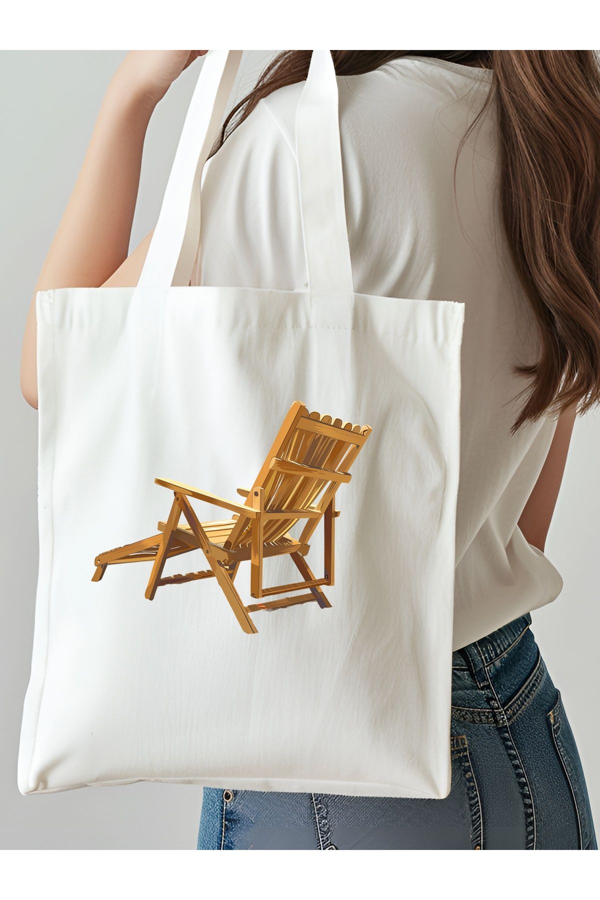 NKTCOLLECTİON Omuz Çantası, Plaj Çantası, Tote bag, Kadın Çanta, Bez Çanta, Çanta