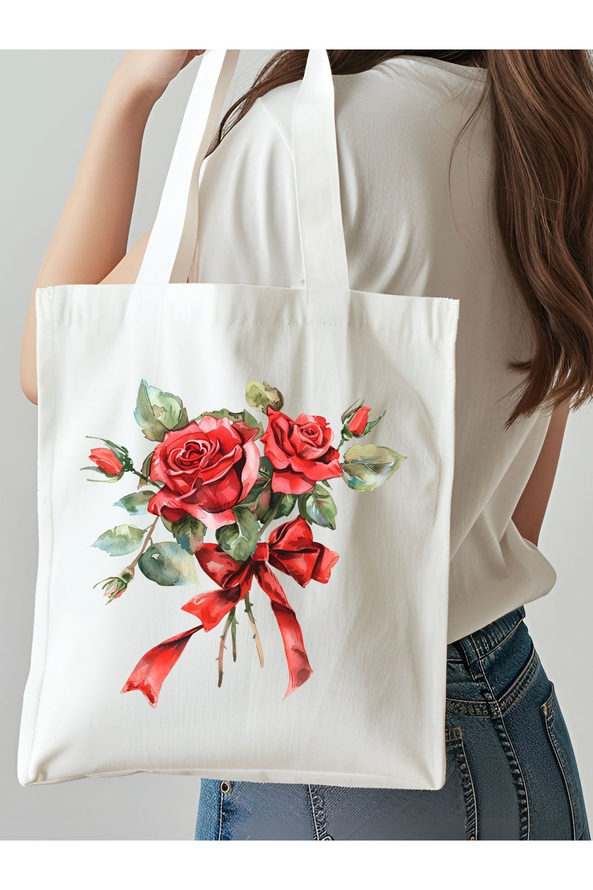 NKTCOLLECTİON Omuz Çantası, Plaj Çantası, Tote bag, Kadın Çanta, Bez Çanta, Çanta