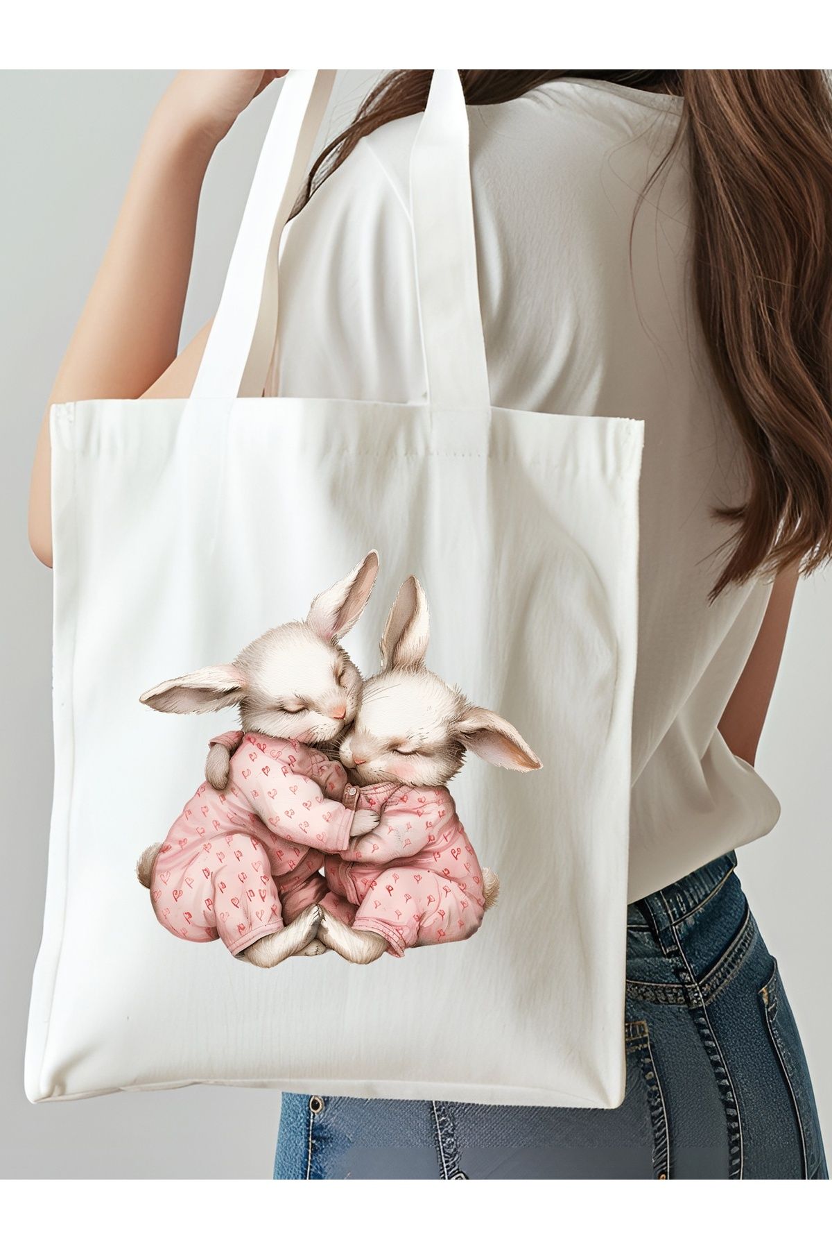 NKTCOLLECTİON Omuz Çantası, Plaj Çantası, Tote bag, Kadın Çanta, Bez Çanta, Çanta