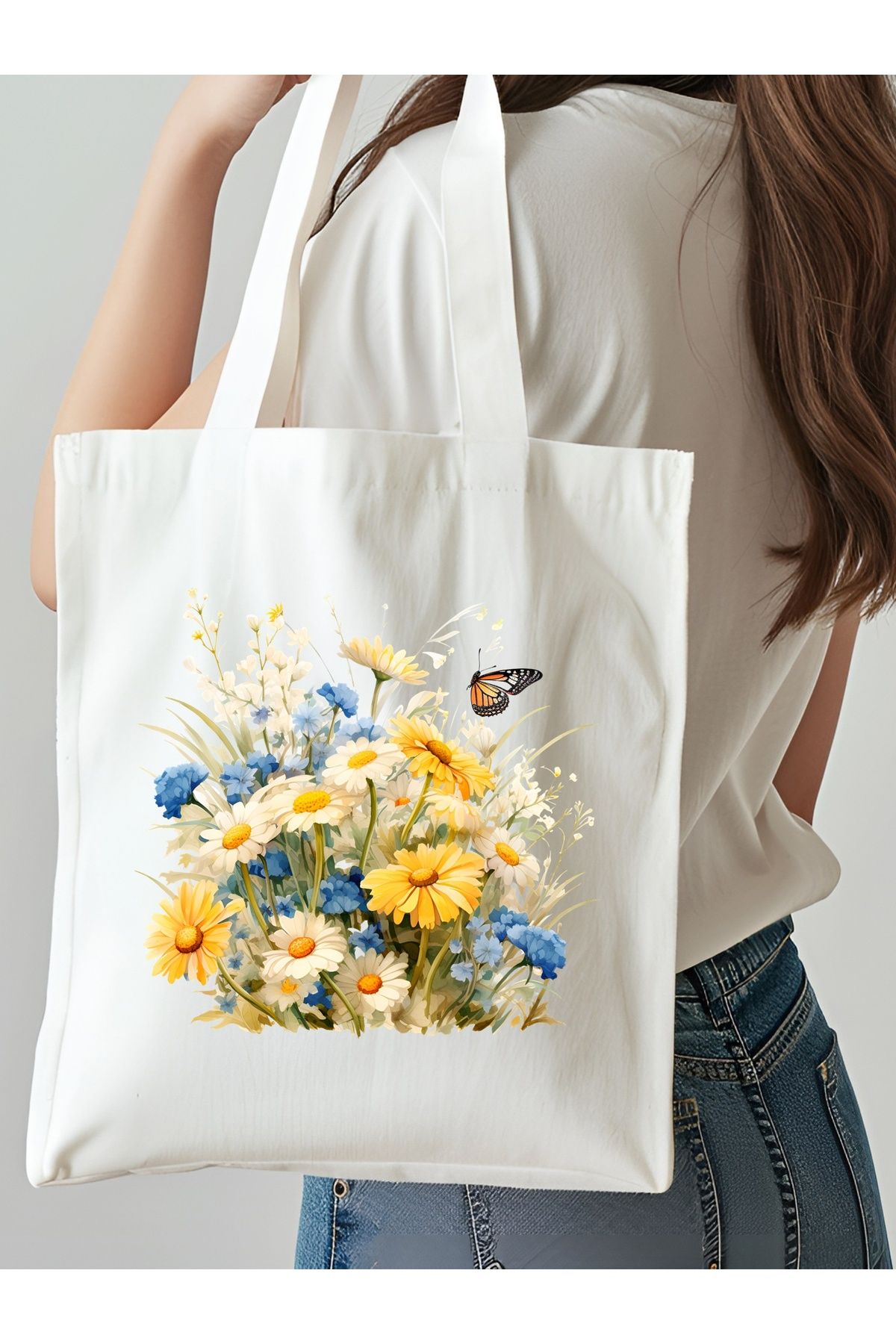 NKTCOLLECTİON Geantă De Umăr, Geantă De Plajă, Geantă Tote, Geantă De Mână Pentru Femei, Geantă De Pânză, Geantă De Mână Femeie - One Size
