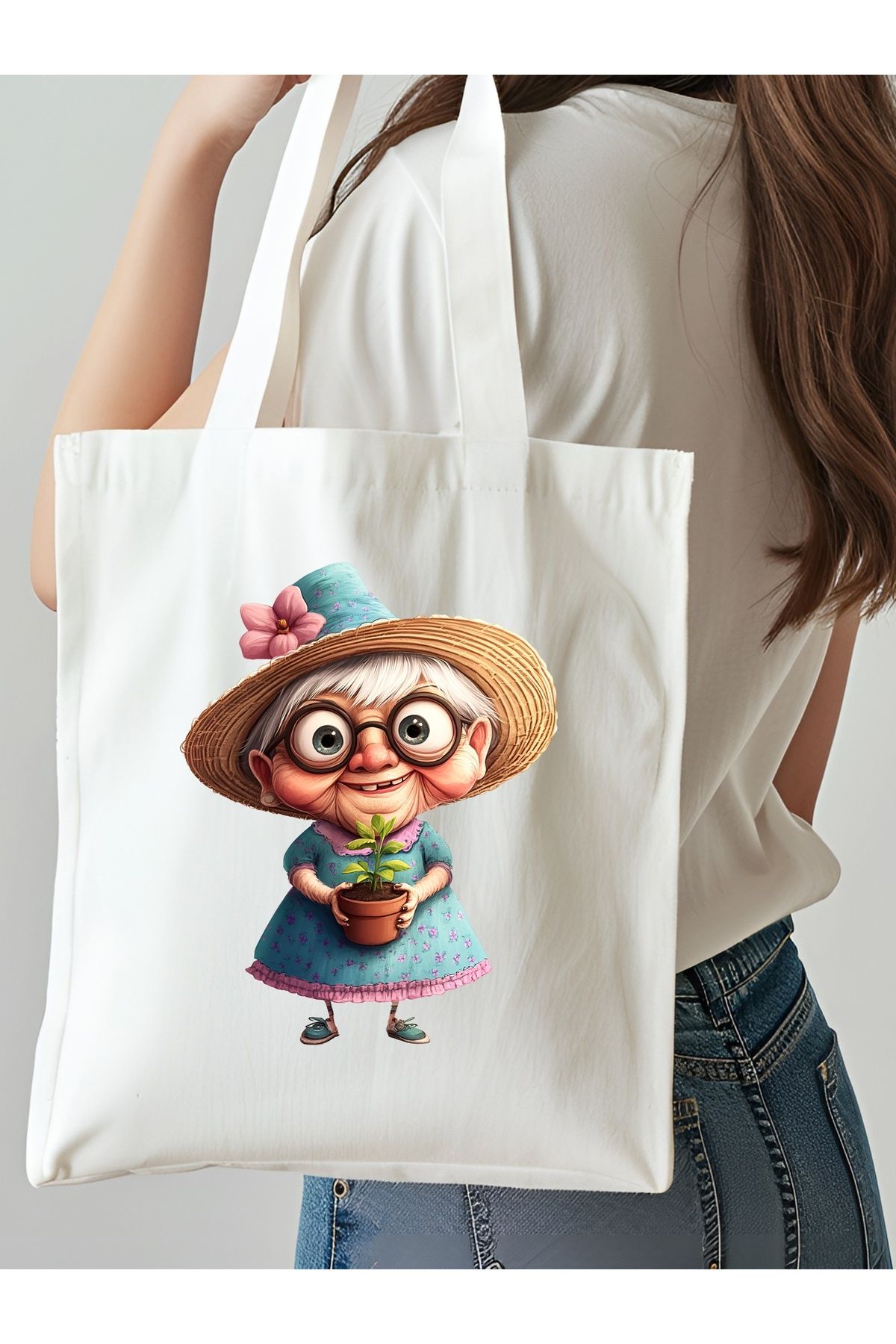 NKTCOLLECTİON Omuz Çantası, Plaj Çantası, Tote bag, Kadın Çanta, Bez Çanta, Çanta