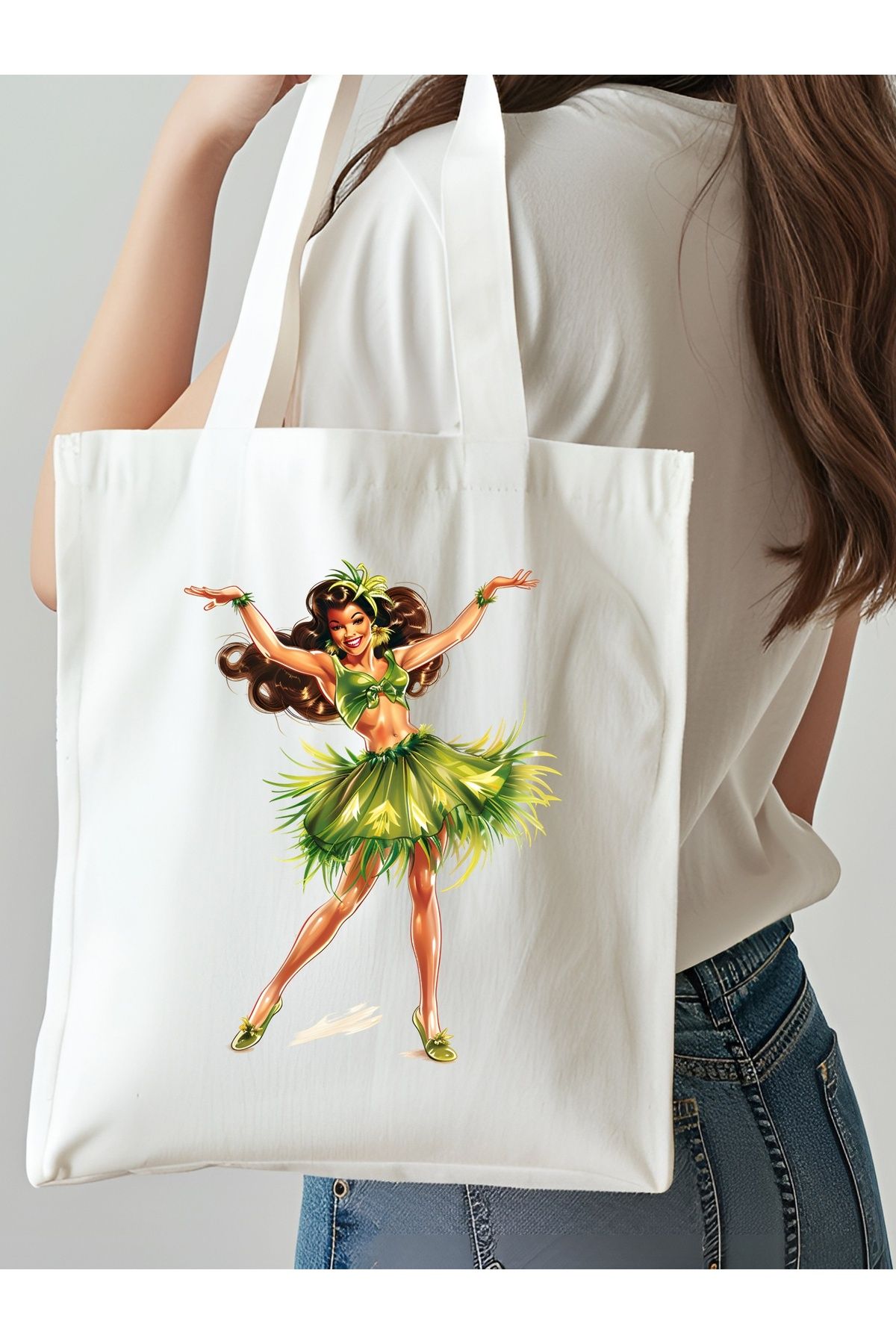 NKTCOLLECTİON Omuz Çantası, Plaj Çantası, Tote bag, Kadın Çanta, Bez Çanta, Çanta