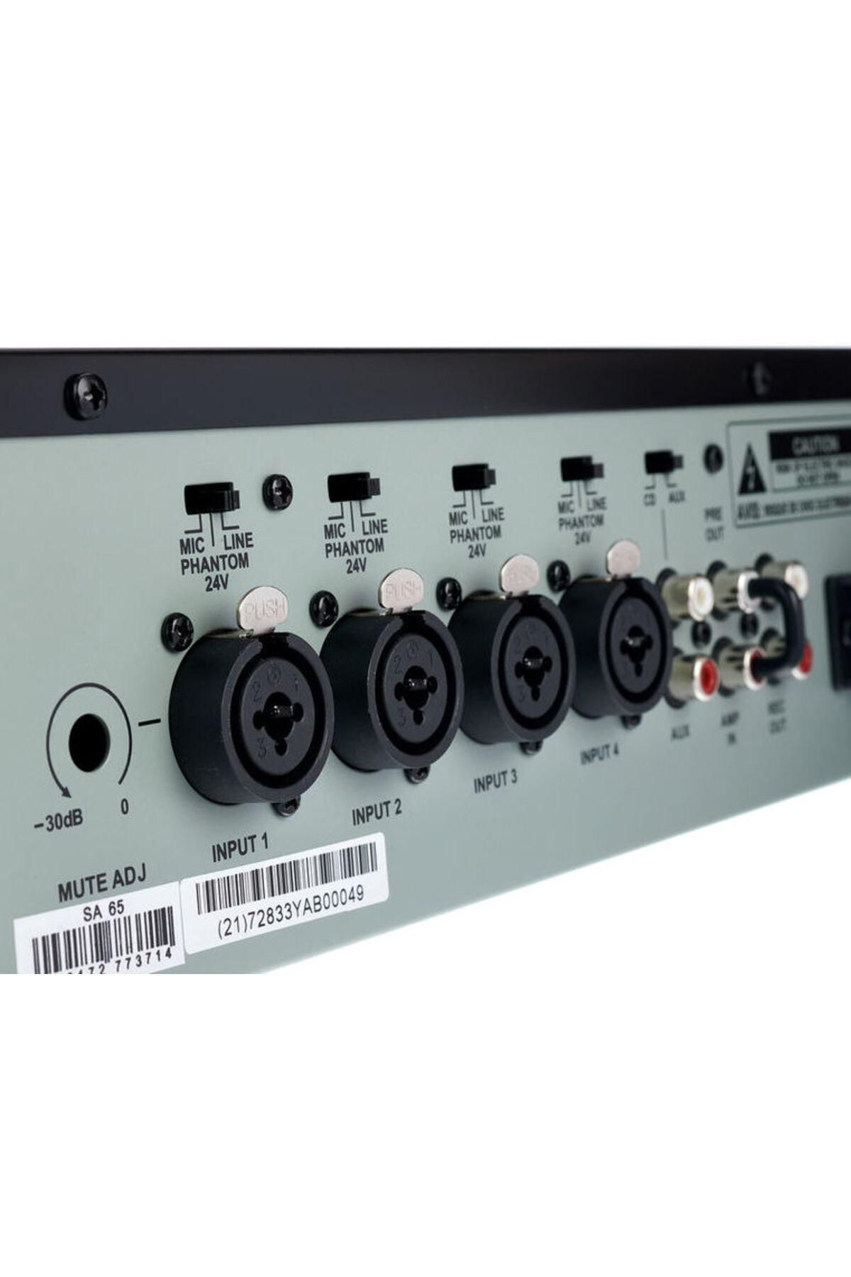swissonic-Amplifier 100V Swissonic SA 65 5