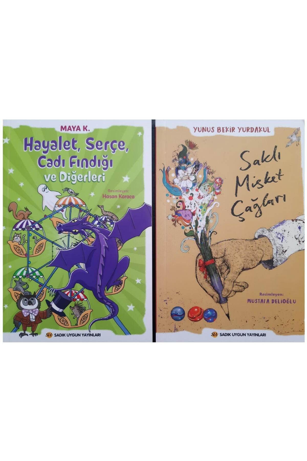 Sadık Uygun Yayınları 8-9-10 YAŞ MACERA KİTAPLARI (HAYALET SERÇE CADI FINDIĞI + SAKLI MİSKET ÇAĞLARI)