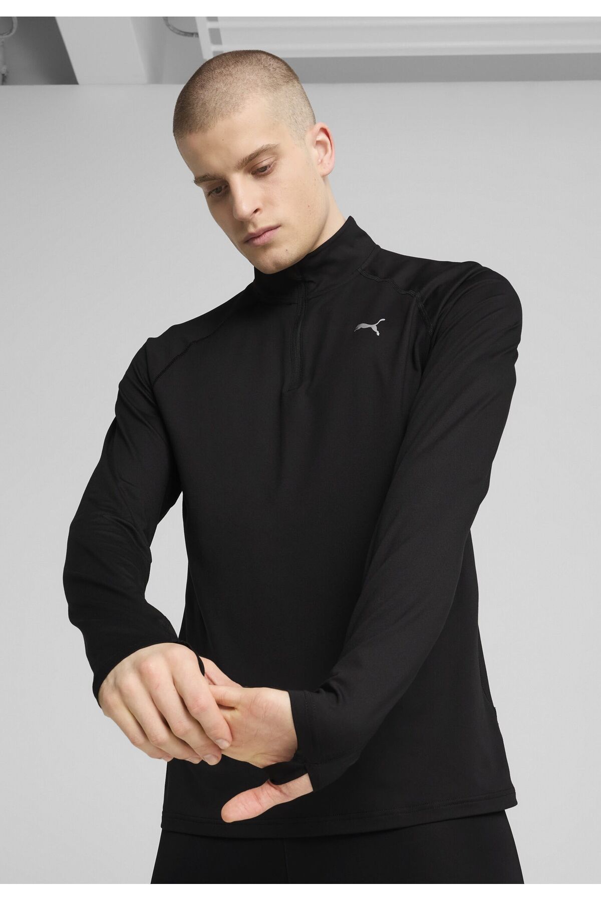 Puma-VELOCITY CLOUDSPUN Running Quarter-Zip Top Men 5