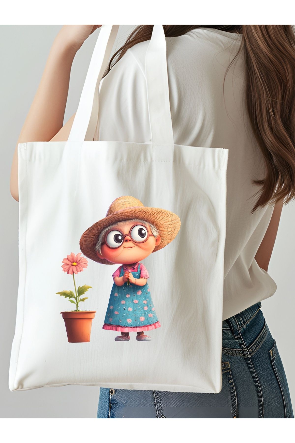 NKTCOLLECTİON Omuz Çantası, Plaj Çantası, Tote bag, Kadın Çanta, Bez Çanta, Çanta