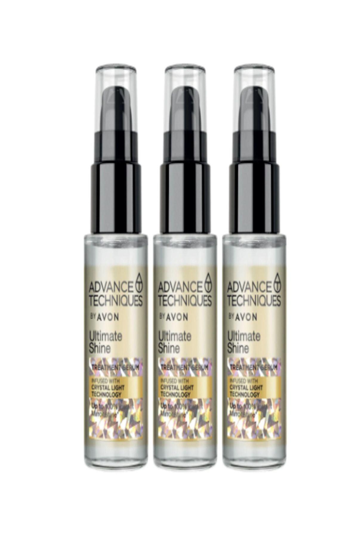 AVON Advance Techniques Parlaklık Veren Saç Serumu 30 ml ( 3 ADET )