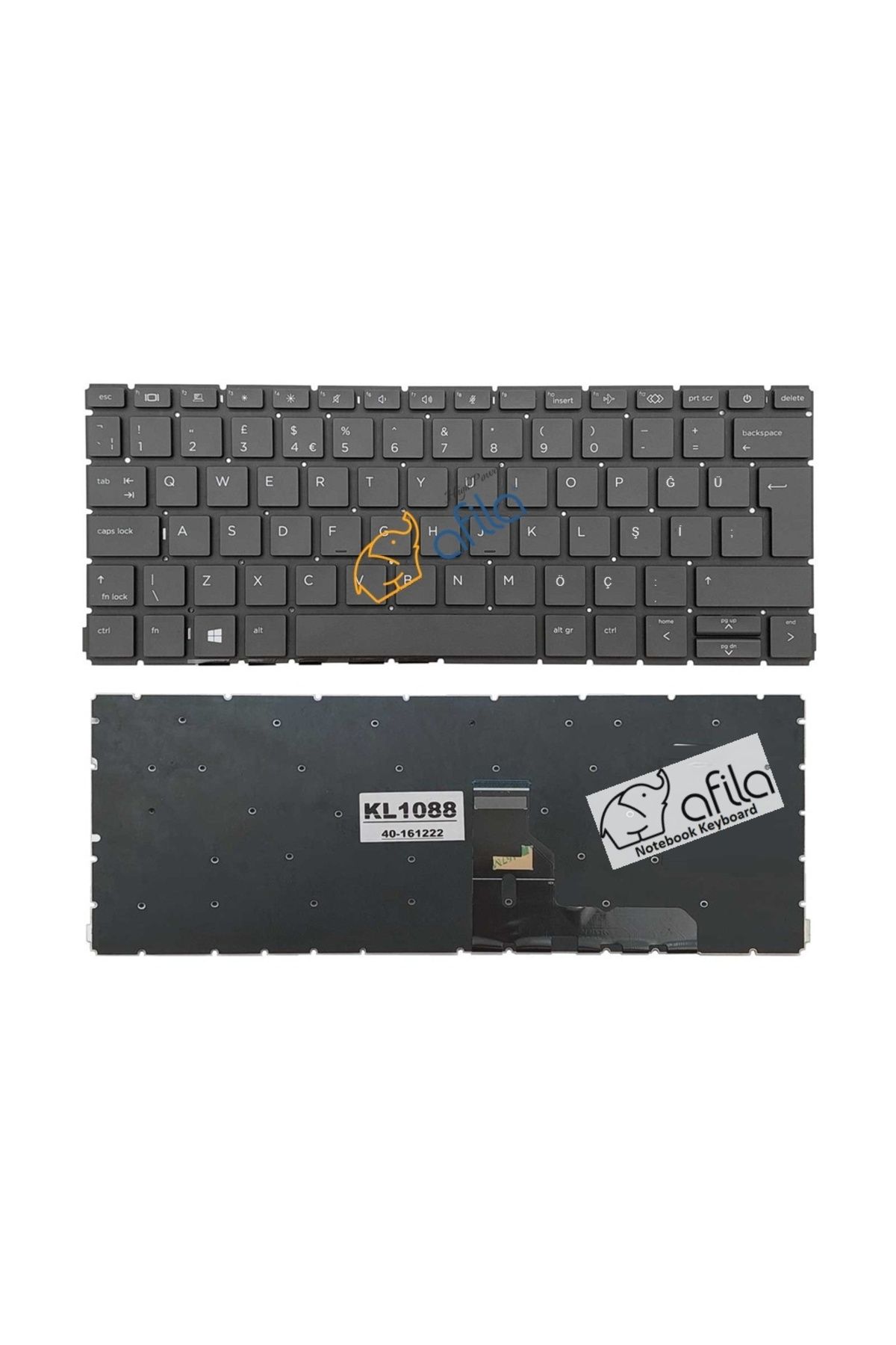 Afila Hp ProBook 430 G8 Serisi Notebook Klavyesi, Laptop Tuş Takımı, Siyah TR / NBKL1088