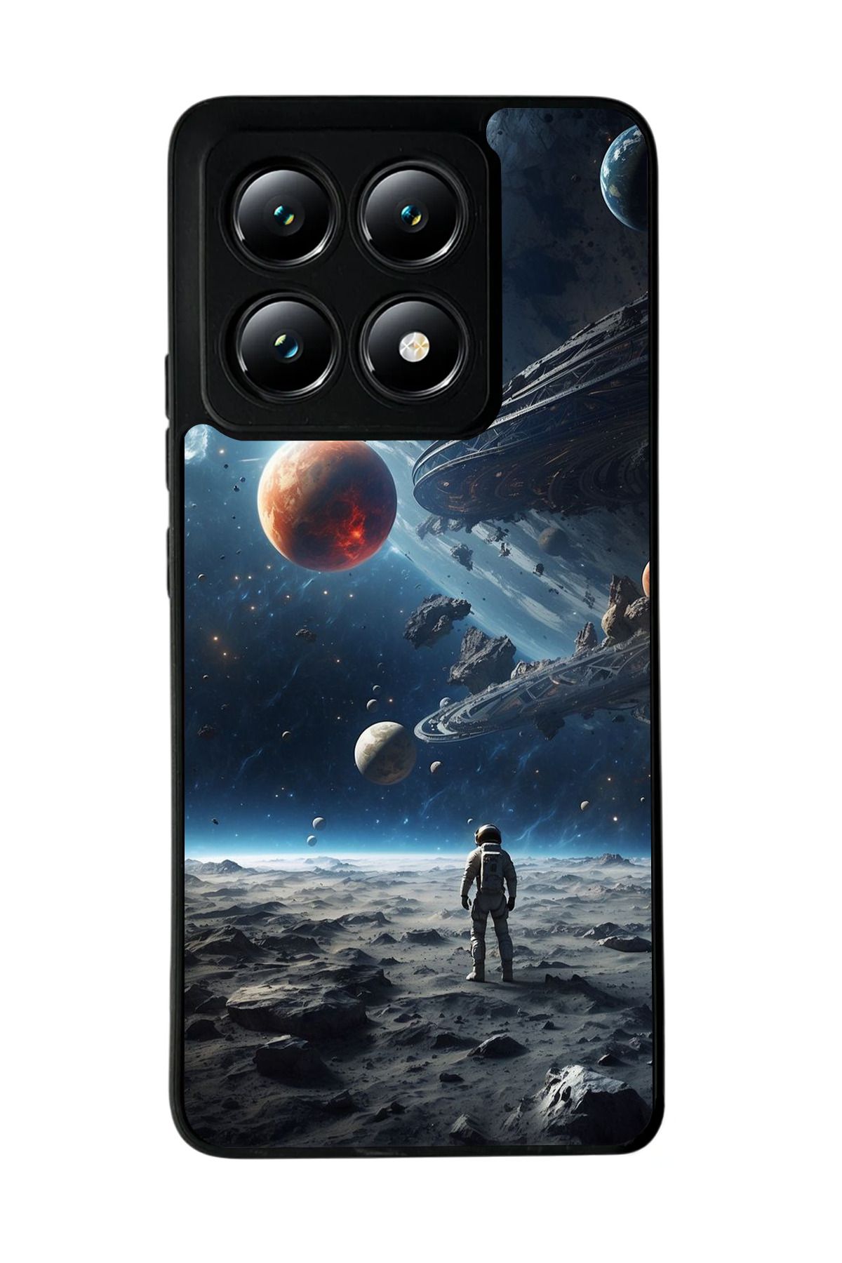 BGAKSESUAR Xiaomi Mi 14T Mat Uyumlu Siyah Kılıf – Yumuşak Silikon, Koruyucu, Şok Emici Kapak