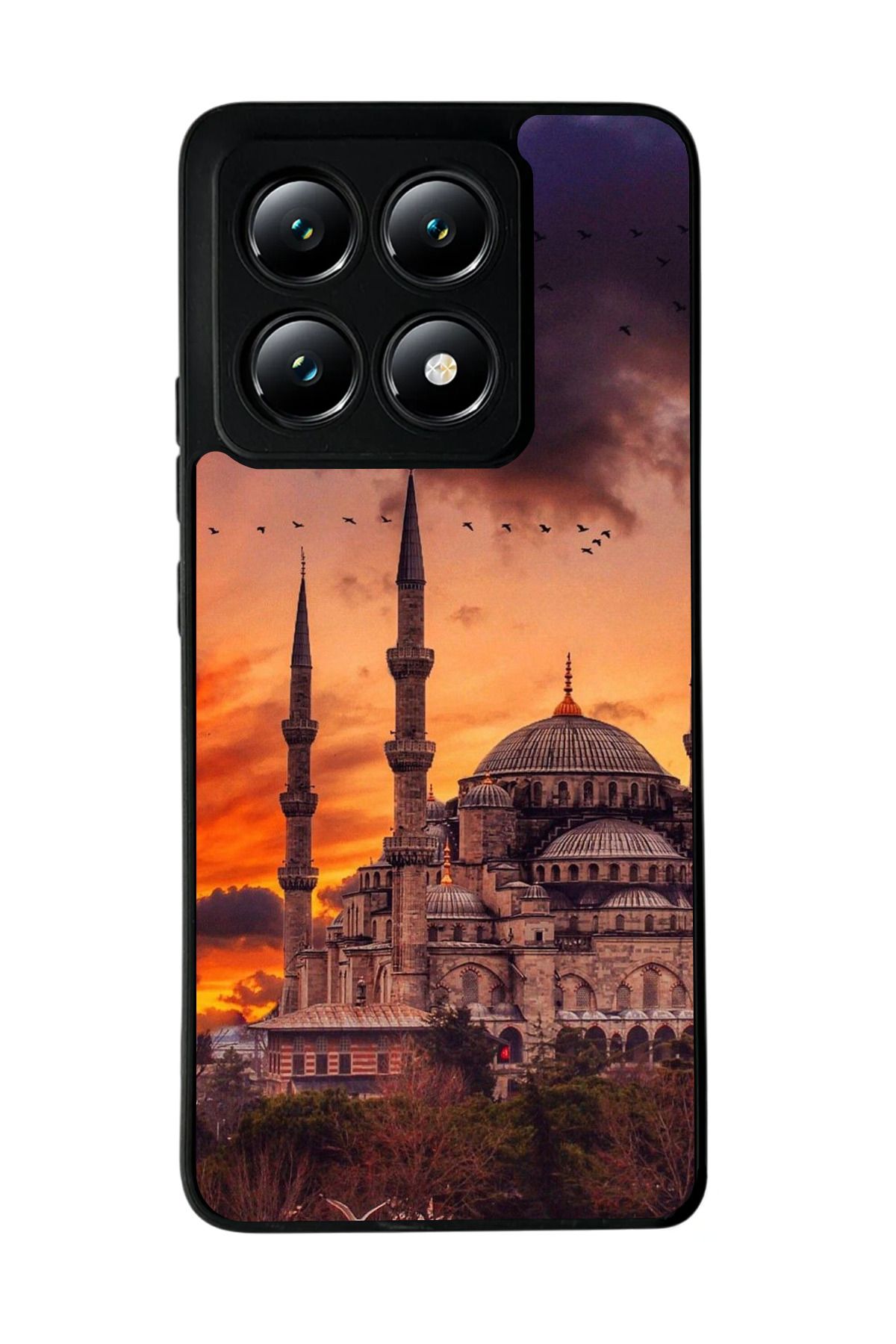 BGAKSESUAR Xiaomi Mi 14T Mat Uyumlu Siyah Kılıf – Yumuşak Silikon, Koruyucu, Şok Emici Kapak