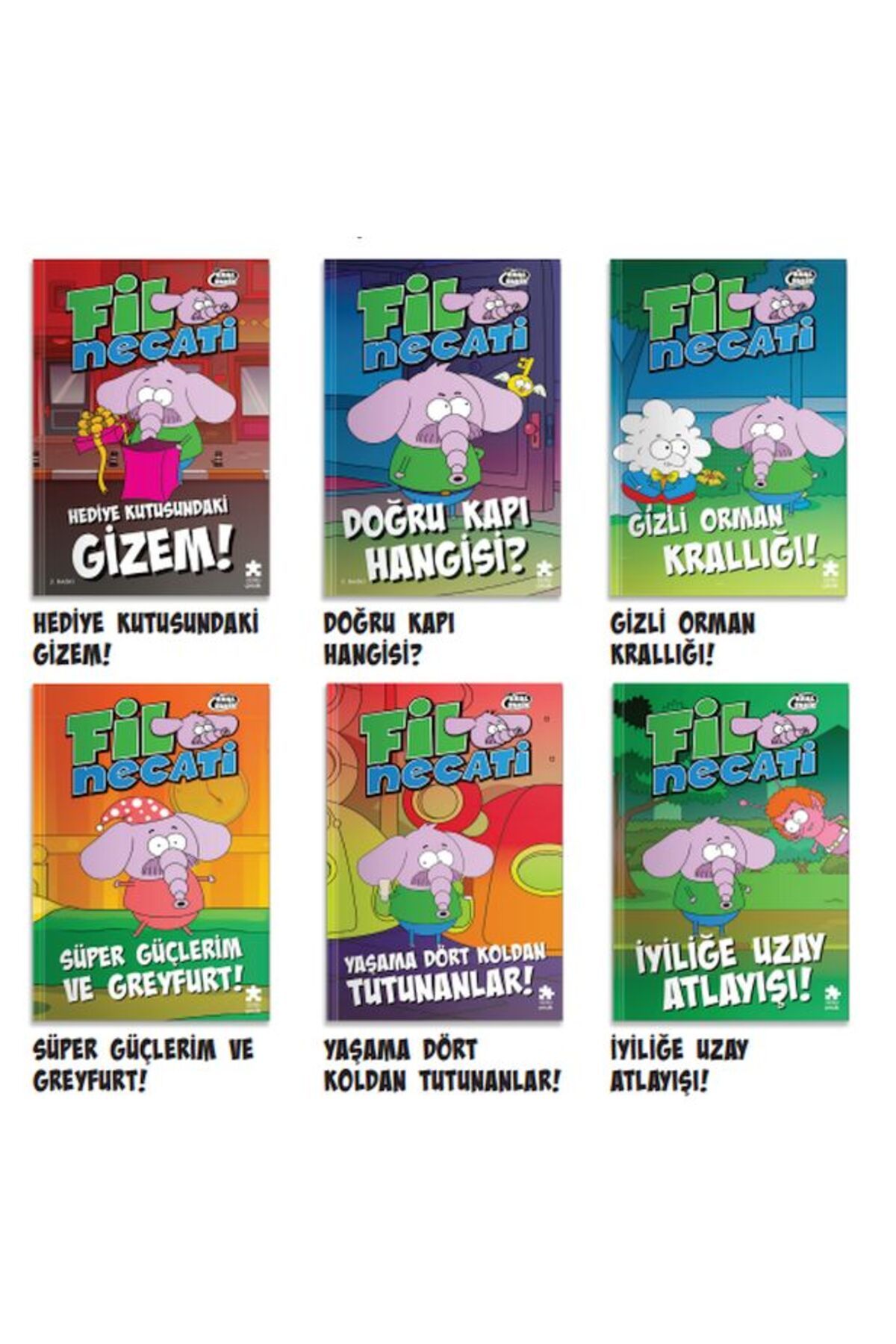 Eksik Parça Yayınları Kral Şakir Fil Necati 6 Kitaplık Set