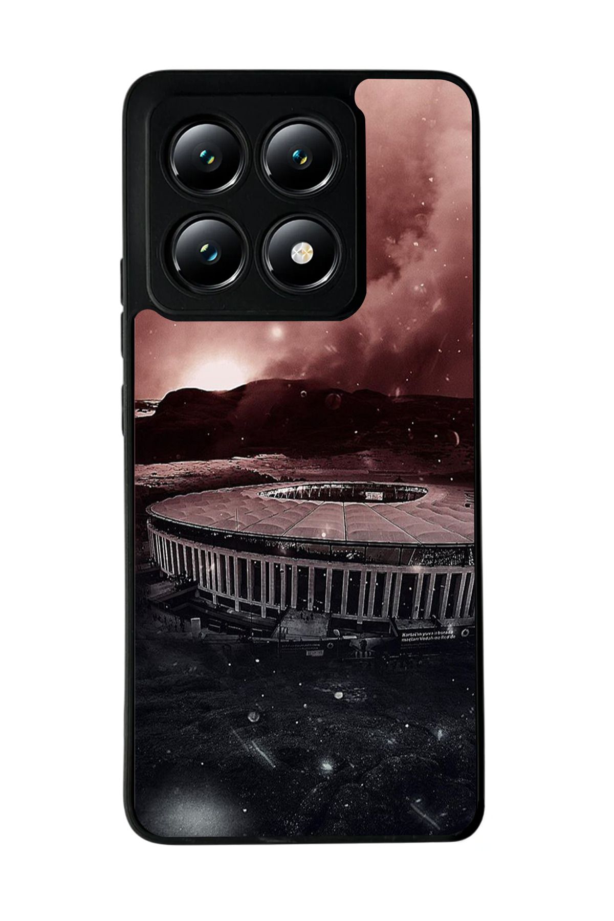 BGAKSESUAR Xiaomi Mi 14T Mat Uyumlu Siyah Kılıf – Yumuşak Silikon, Koruyucu, Şok Emici Kapak