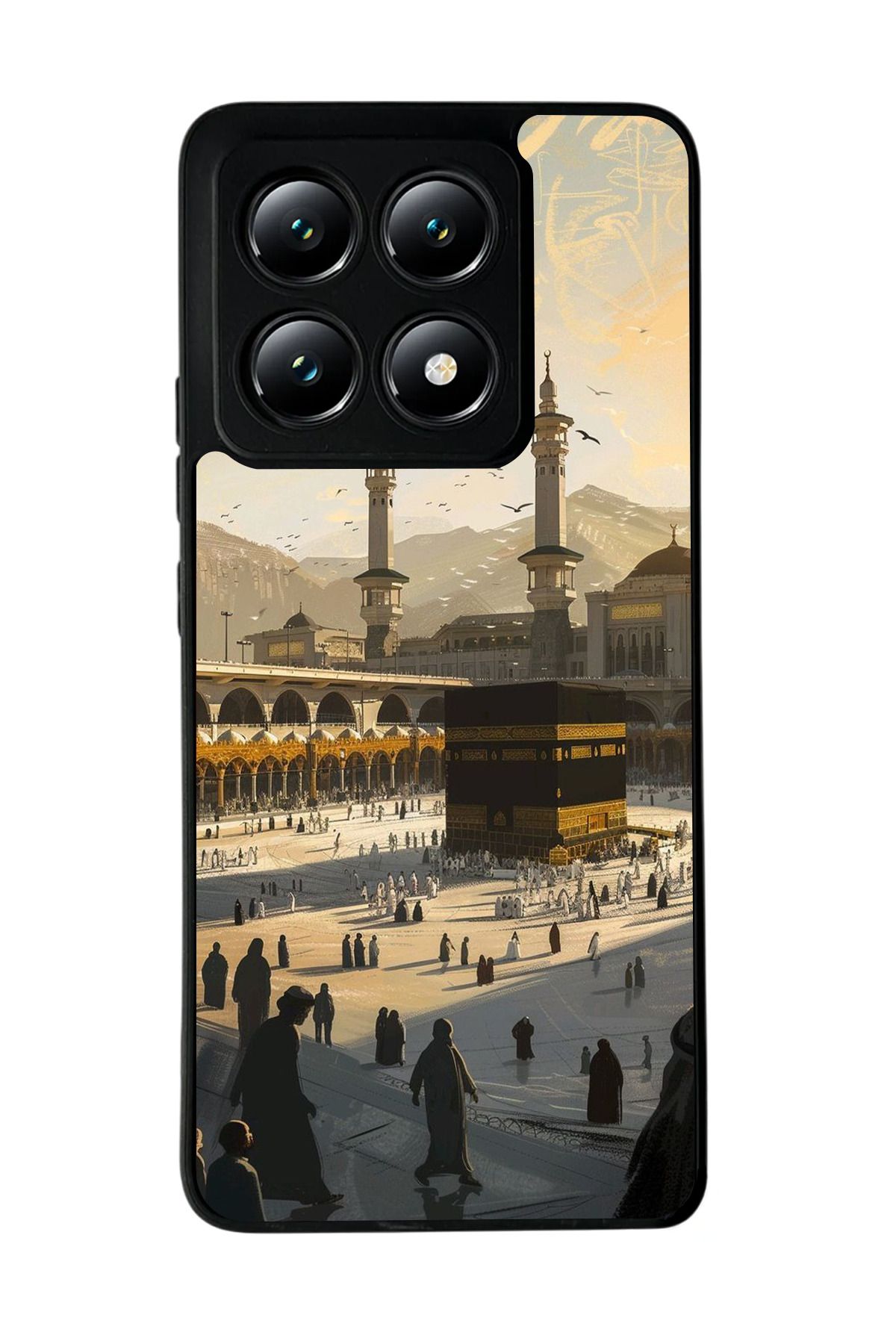 BGAKSESUAR Xiaomi Mi 14T Mat Uyumlu Siyah Kılıf – Yumuşak Silikon, Koruyucu, Şok Emici Kapak