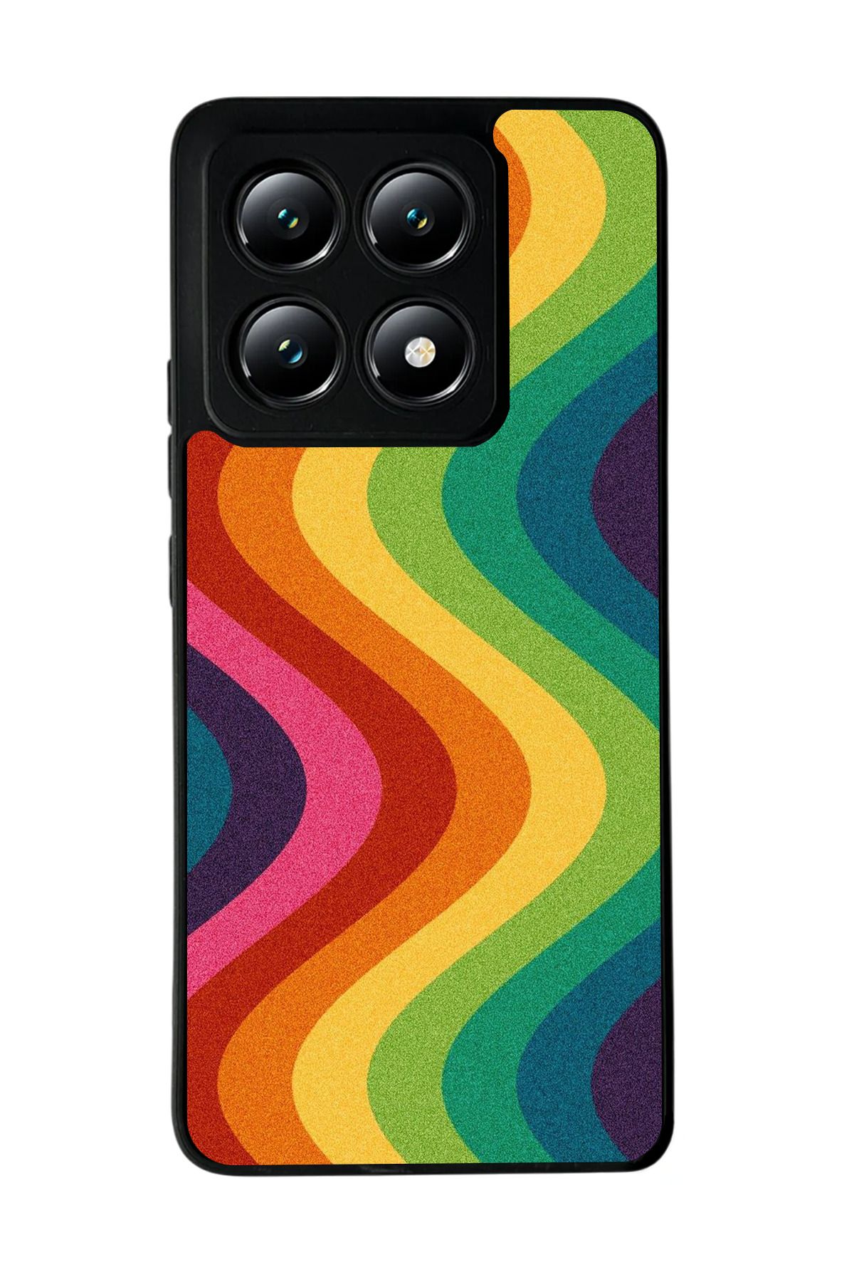 BGAKSESUAR Xiaomi Mi 14T Mat Uyumlu Siyah Kılıf – Yumuşak Silikon, Koruyucu, Şok Emici Kapak