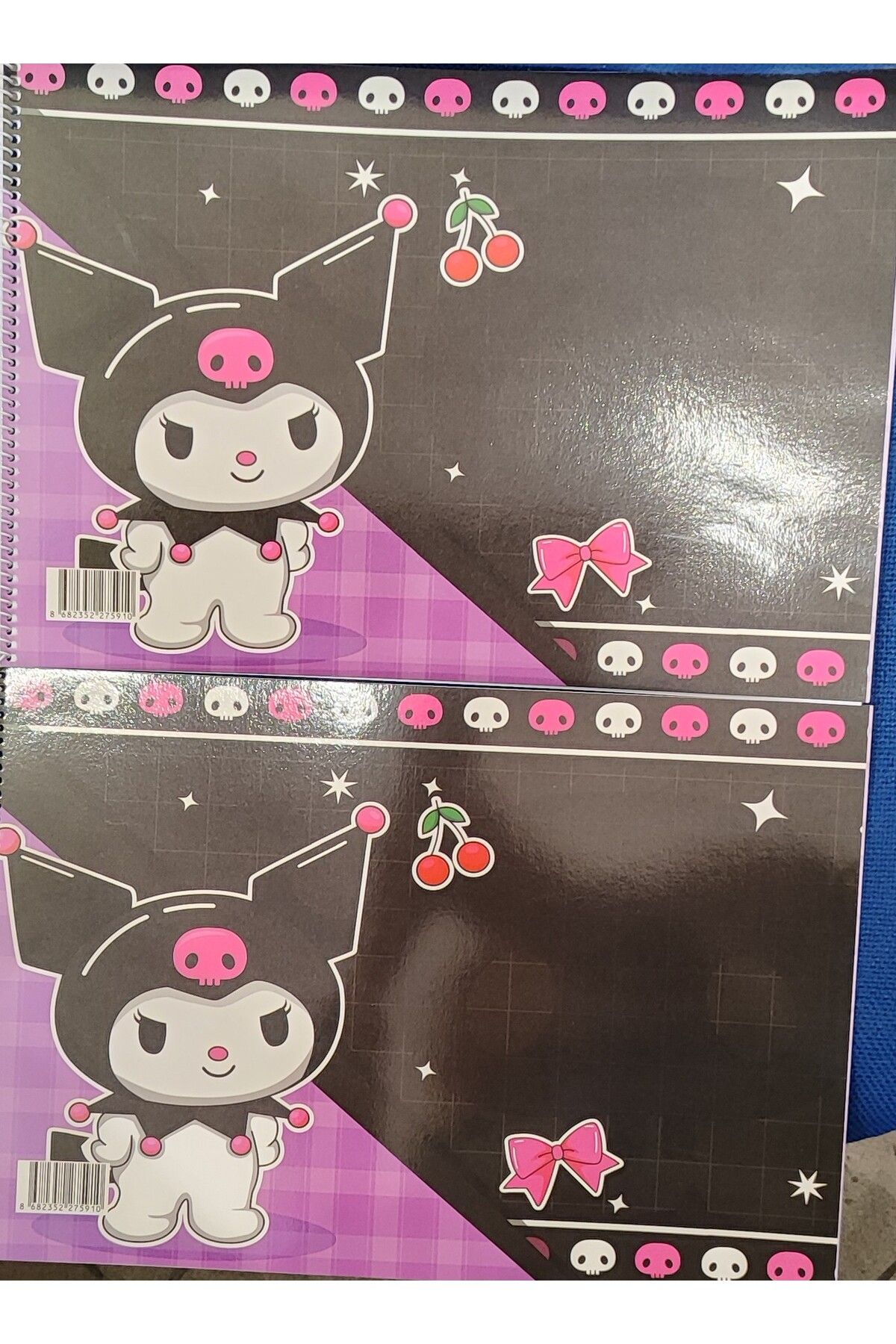ada çanta kırtasiye Kuromi Figürlü Resim Defteri 35cm*25cm (TOPLAM 2 ADET)