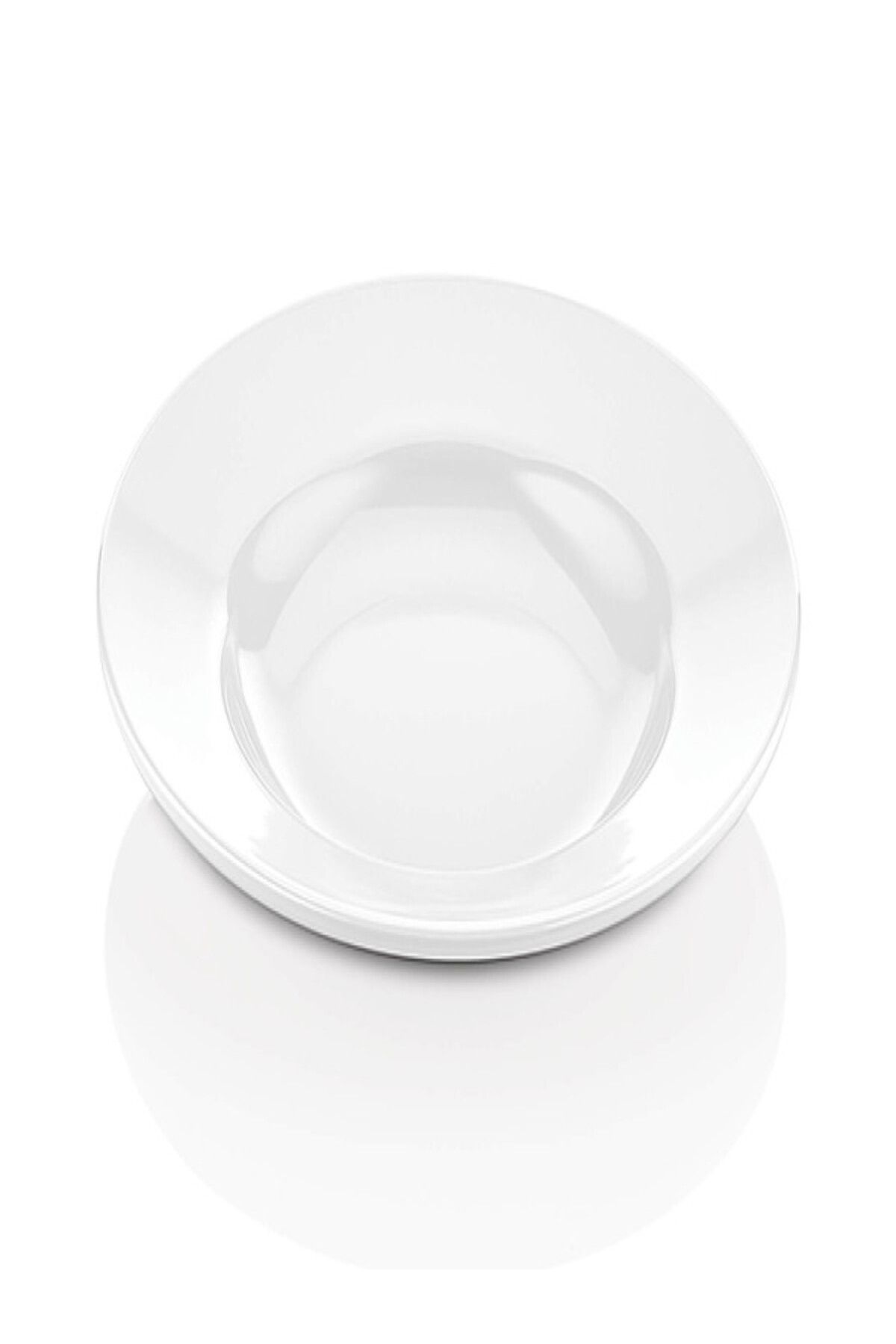 Atlas Melamin 21 Cm Kırılmaz Çukur Yemek Tabağı 6 Adet