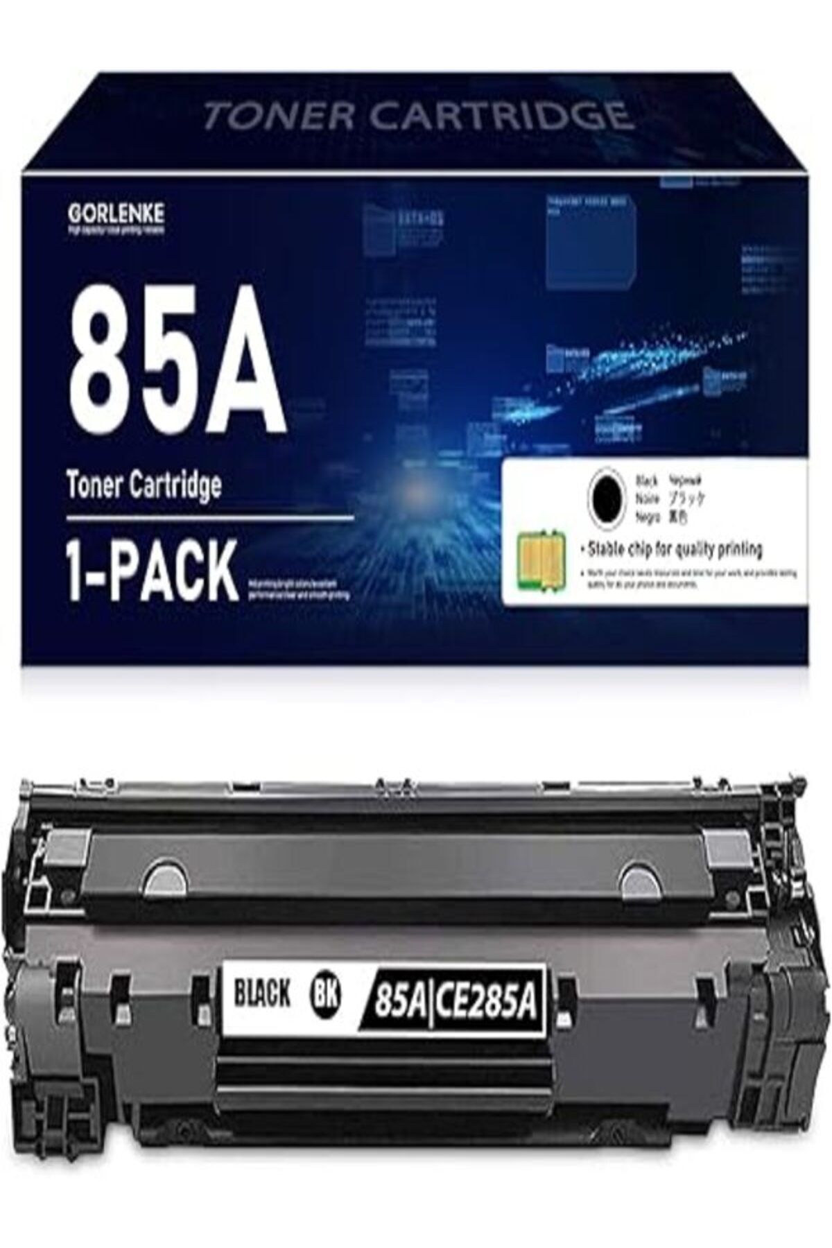 HP 85A CE285A P1005, P1006; Laser Pro P1102w, P1102, P1109w, M1132, M1212nf MFP, M1217nfw AURA TONER