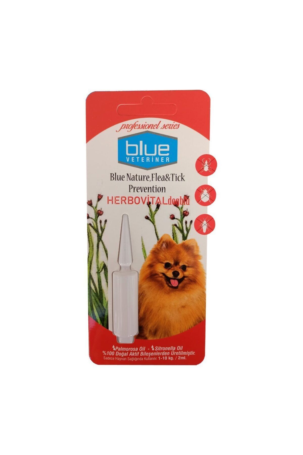 melfxxl eticaret Herbiovital Bitkisel Köpek Damlası 2 ml ( 1-10 kg )