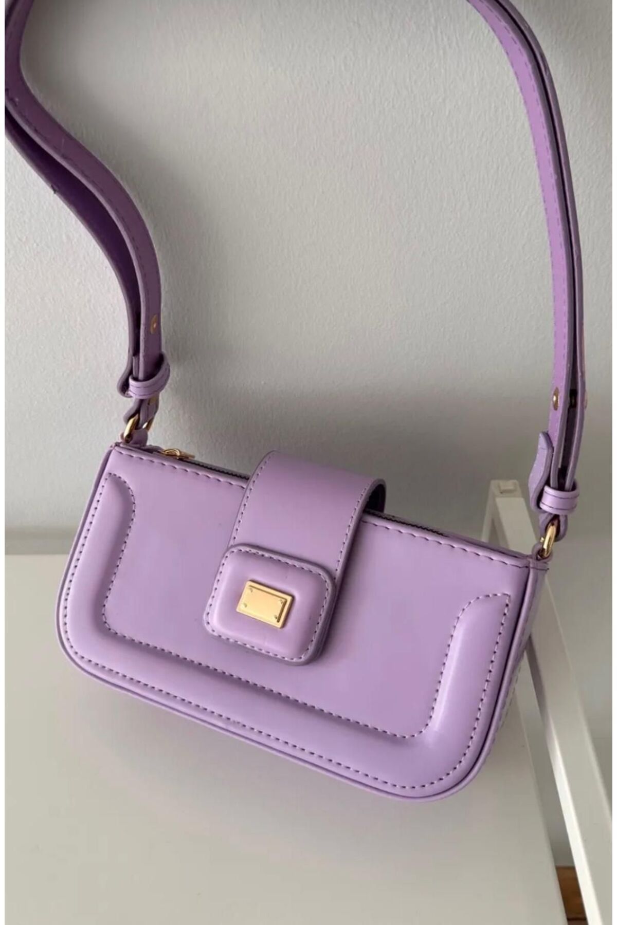 ST Bags Kadın Suni Deri Yeni Tasarım Kol Çantası
