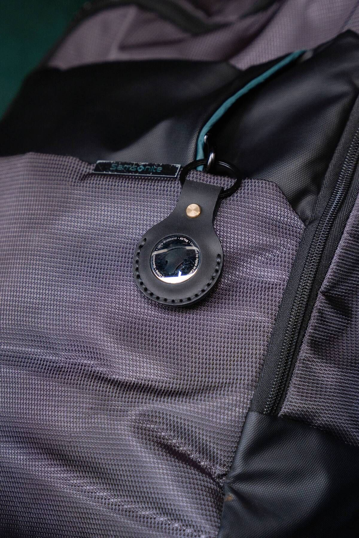 minimal X design-Minimal X Compatible Case Keychain Black - Genuine Leather Handmade - Minimalist Design 3