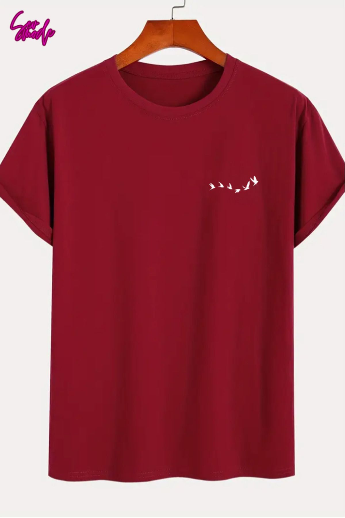 SevMode Unisex Baskılı T-shirt
