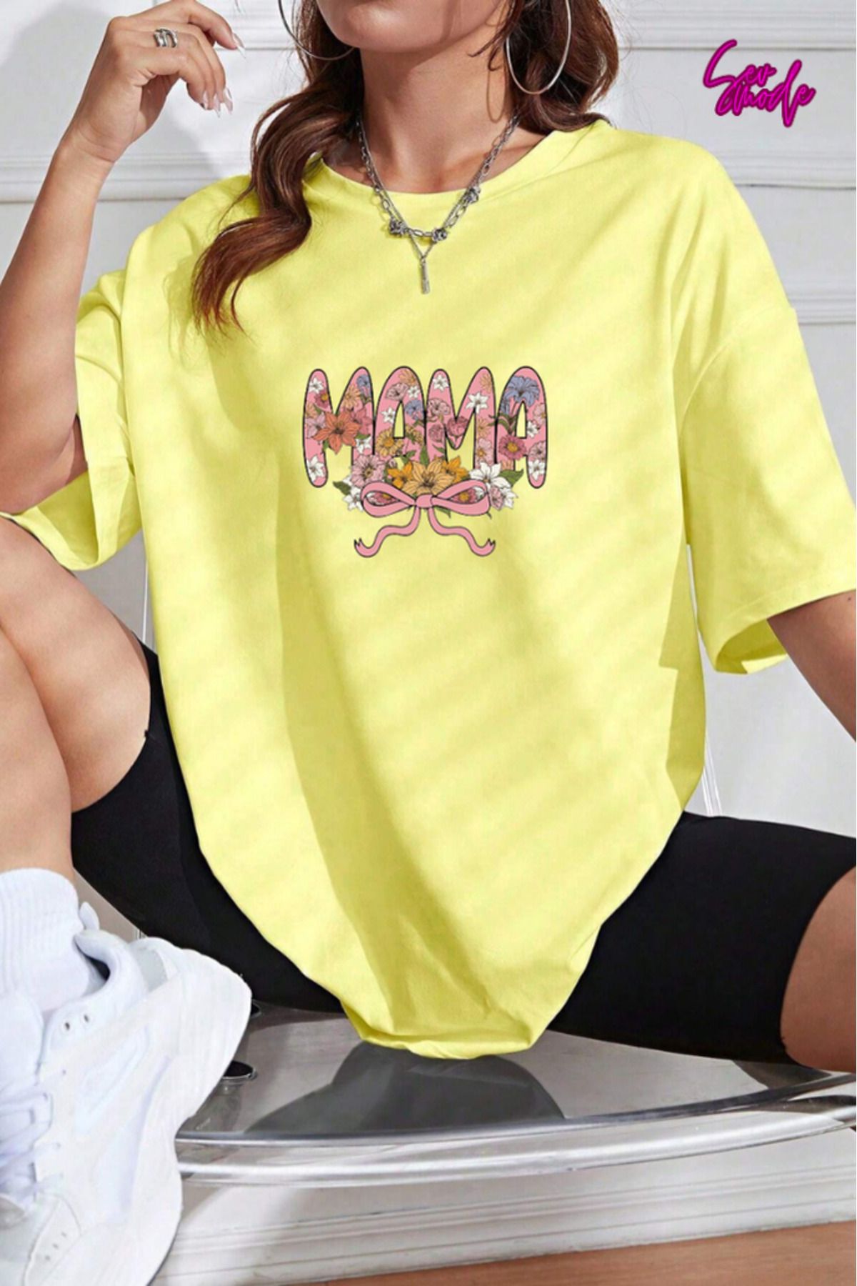 SevMode Unisex Baskılı T-shirt
